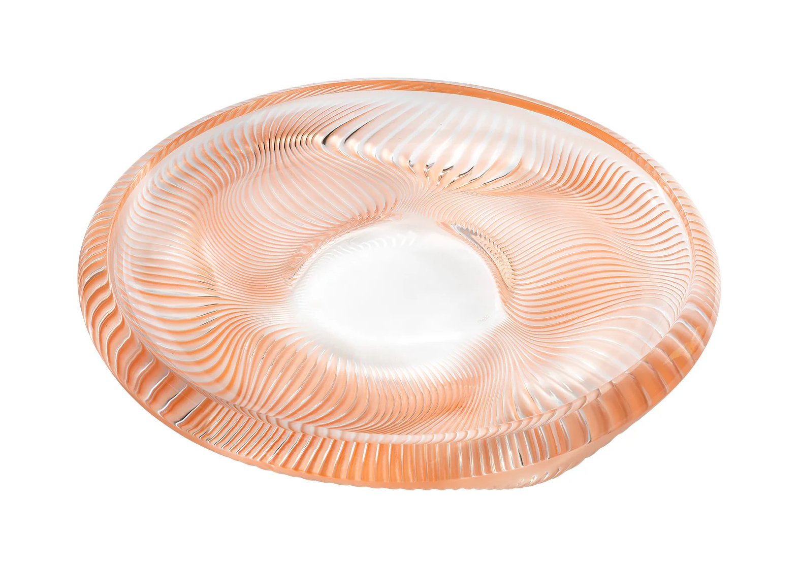 Блюдо Alize 34 см прозрачное, хрусталь