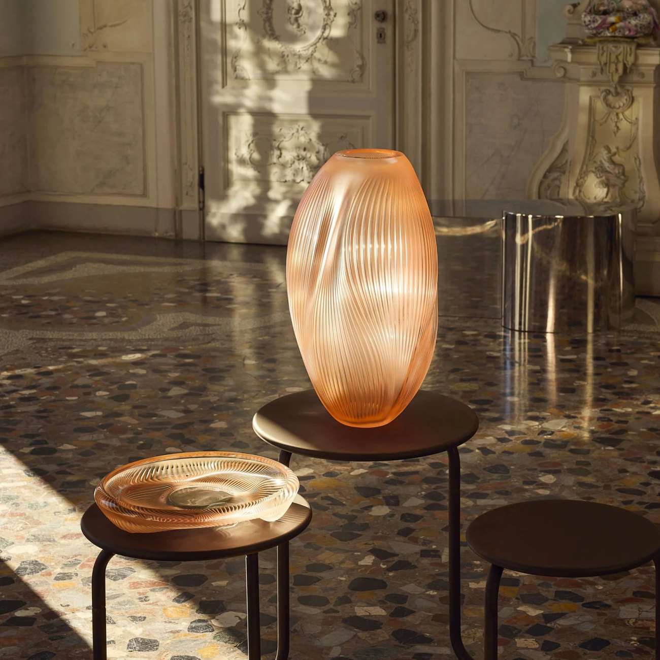 Блюдо Alize 34 см прозрачное, хрусталь Lalique 10857000