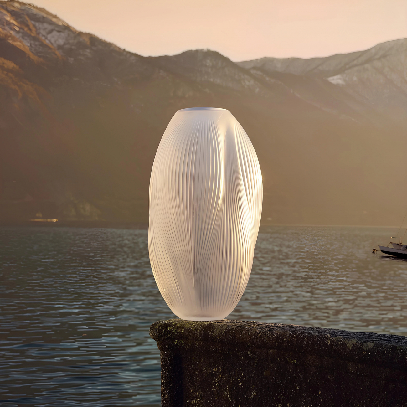 Ваза Alize 51 см прозрачная, хрусталь Lalique 10856700