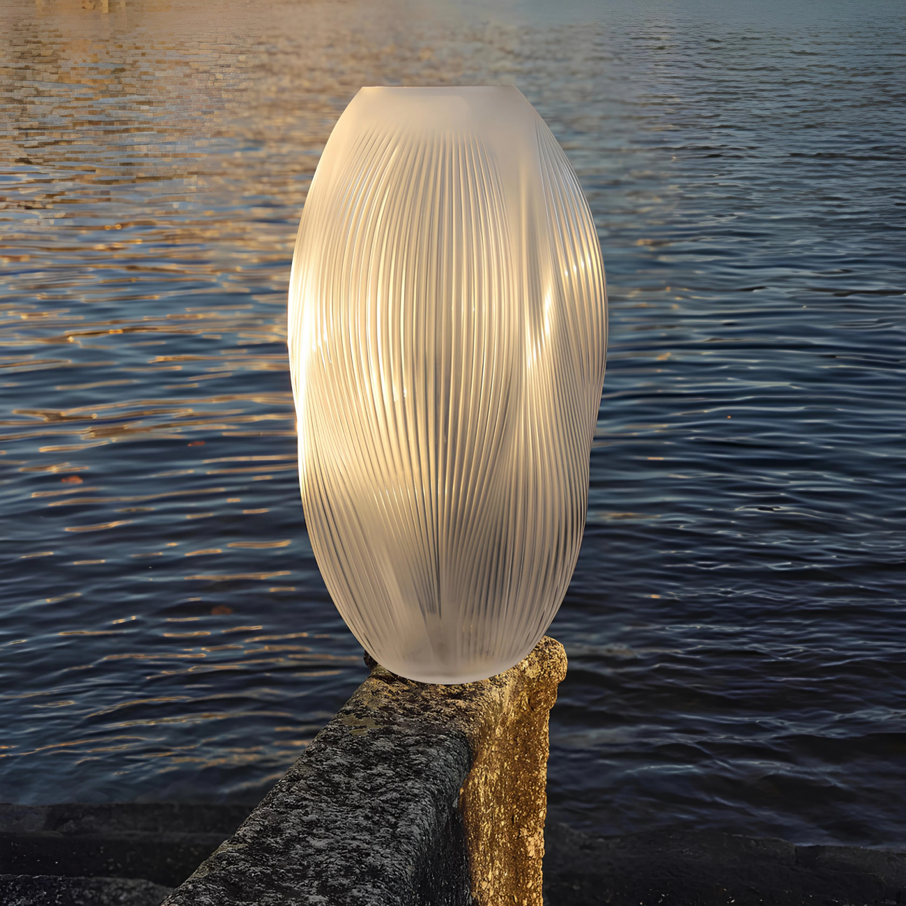 Ваза Alize 51 см прозрачная, хрусталь Lalique 10856700