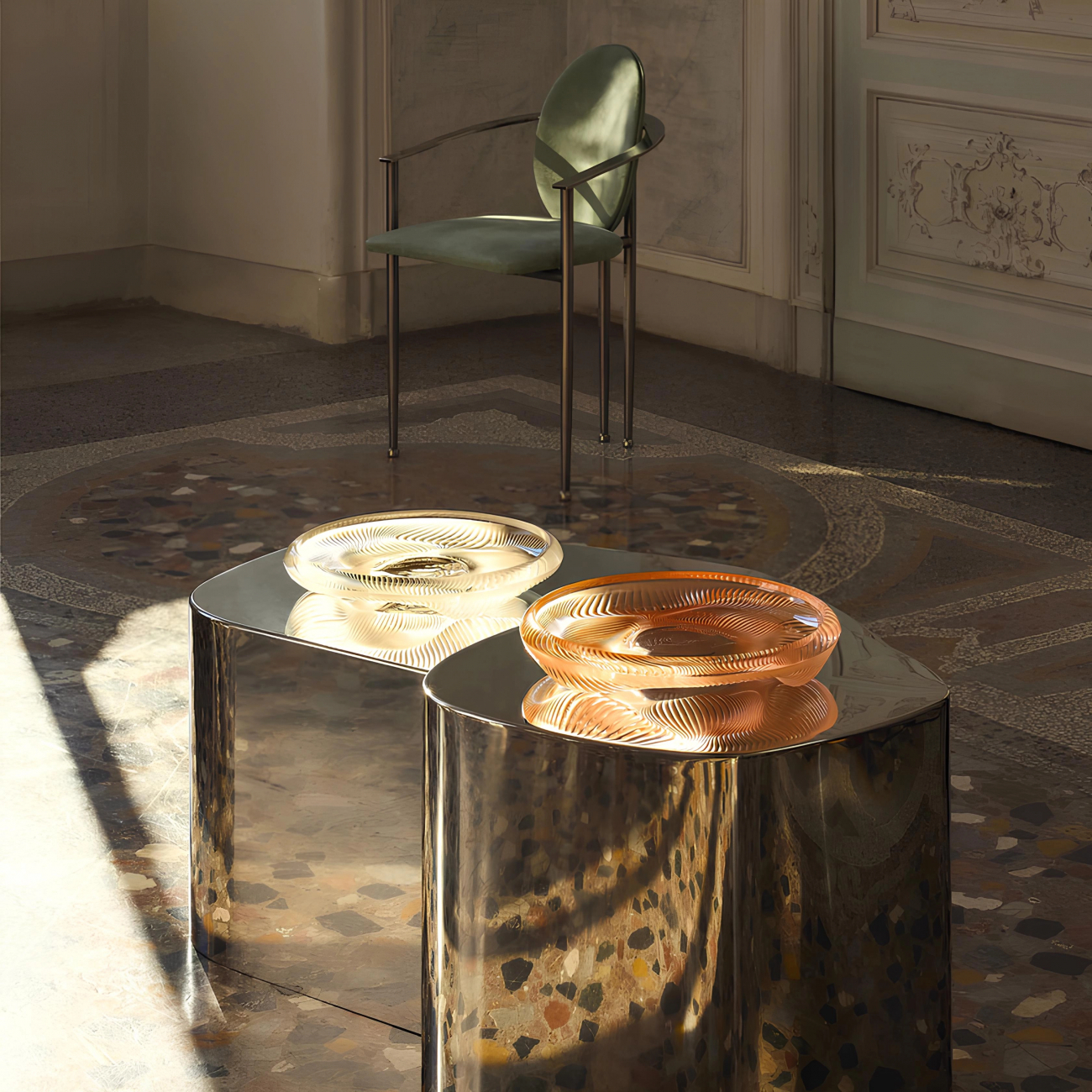 Блюдо Alize 34 см прозрачное, хрусталь Lalique 10856900