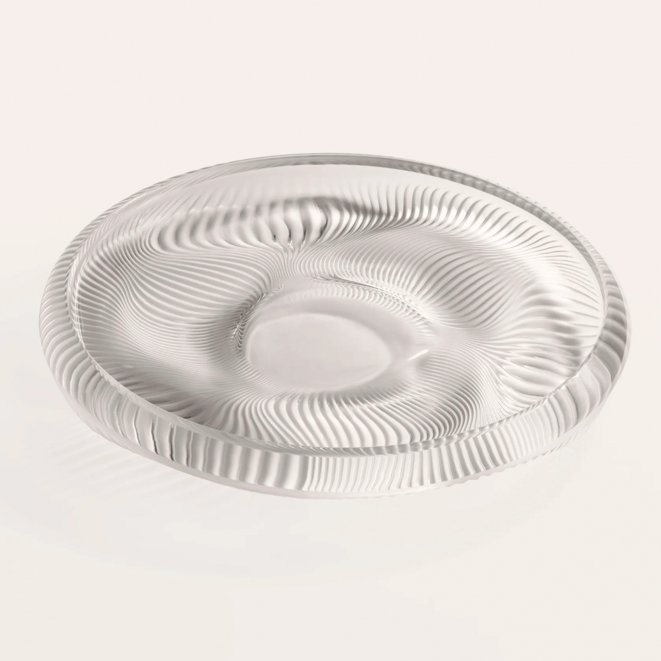 Блюдо Alize 34 см прозрачное, хрусталь Lalique 10856900