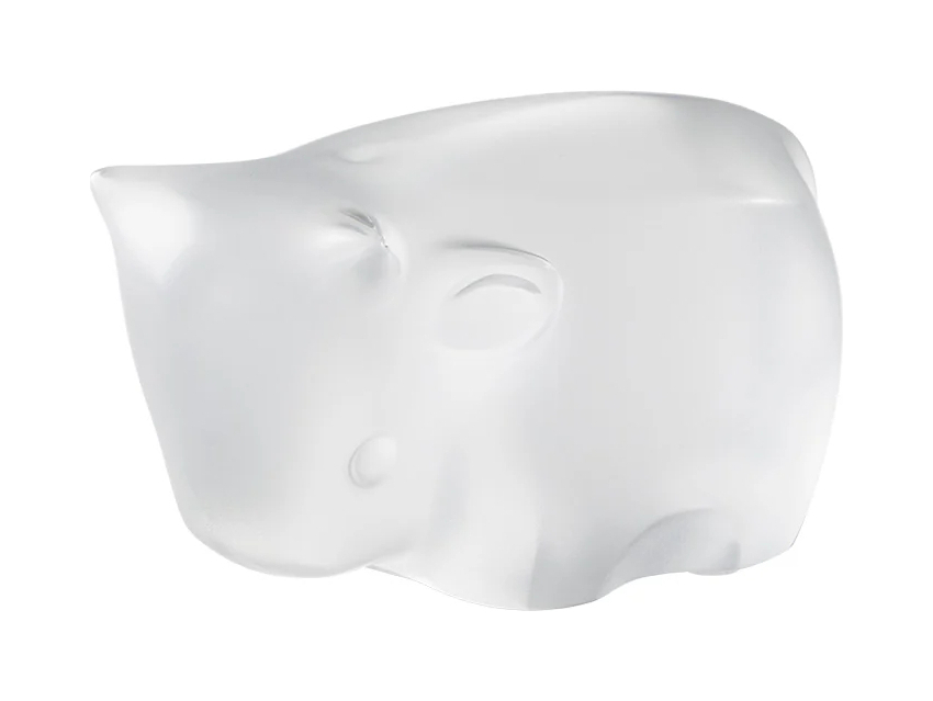 Статуэтка Niu Wang Wang прозрачная, хрусталь