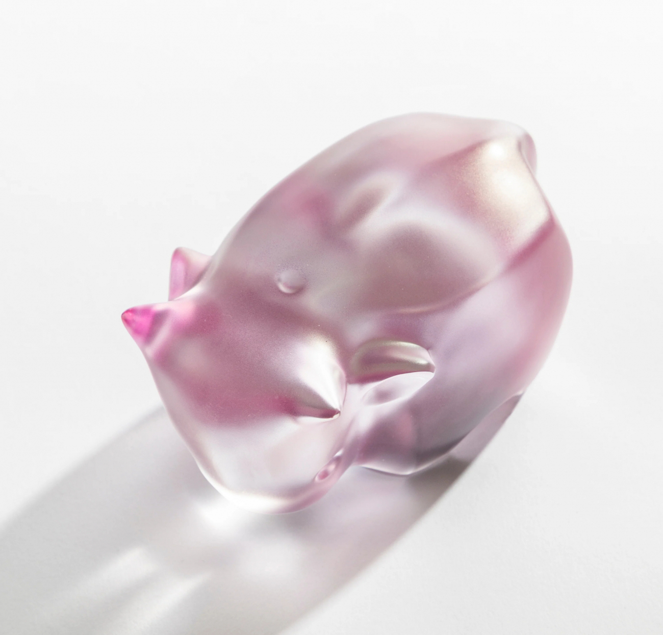 Статуэтка Niu Wang Wang розовая, хрусталь Lalique 10853400