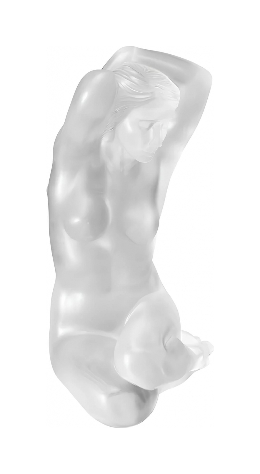 Статуэтка Nude Flora 39 см прозрачная, хрусталь