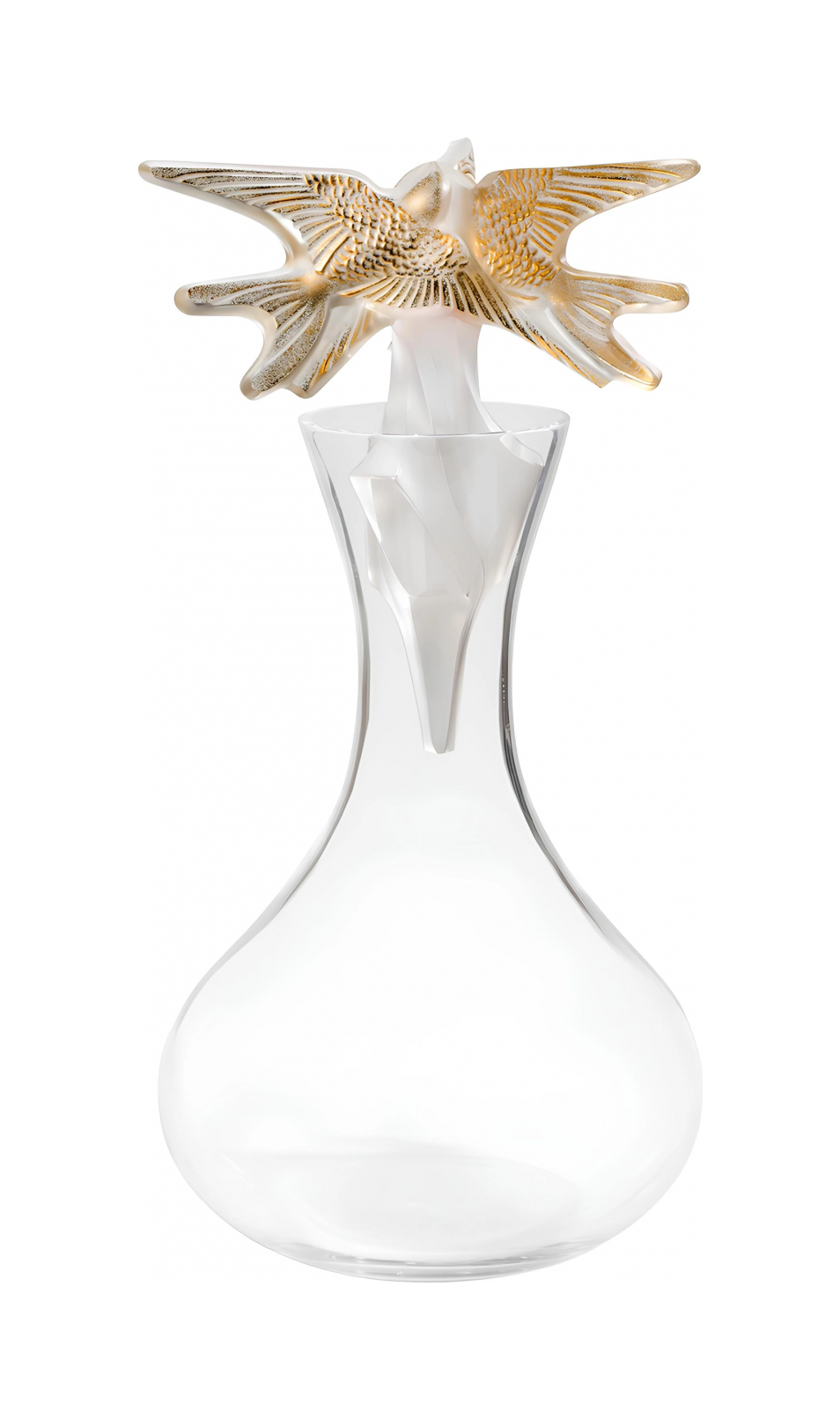 Декантер Hirondelles 1.5 л прозрачный с золотистой, хрусталь