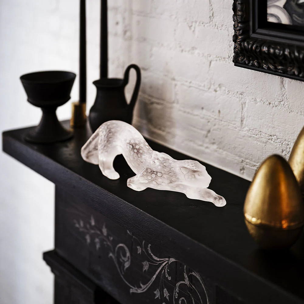 Статуэтка Zeila Пантера 36.5х7.5 см прозрачная, хрусталь – 2