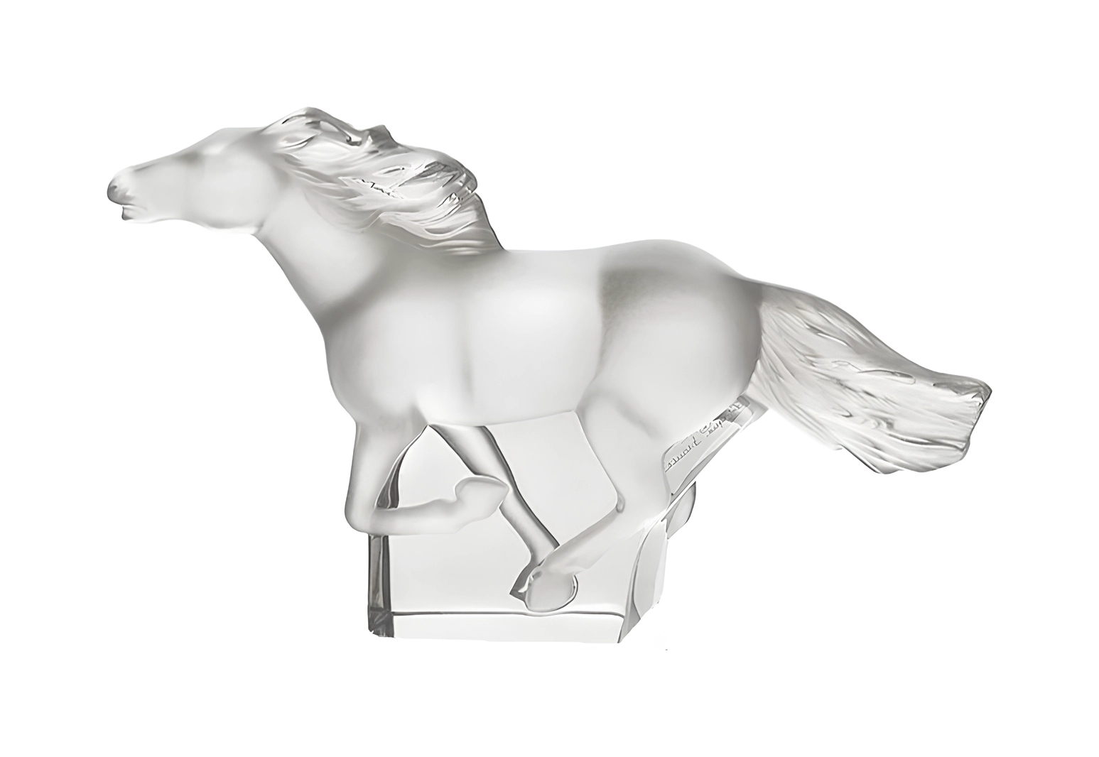 Статуэтка Kazak прозрачная, хрусталь