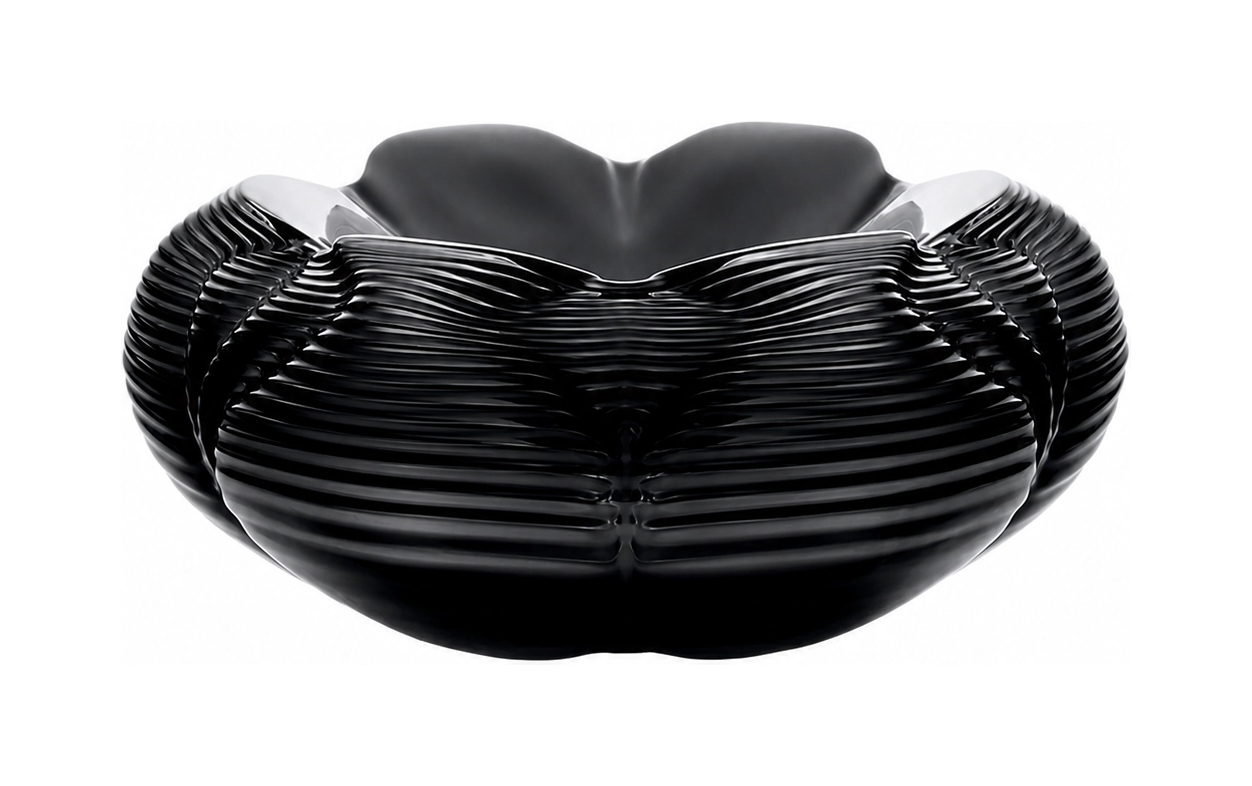 Чаша Fontana 41 см чёрная, хрусталь