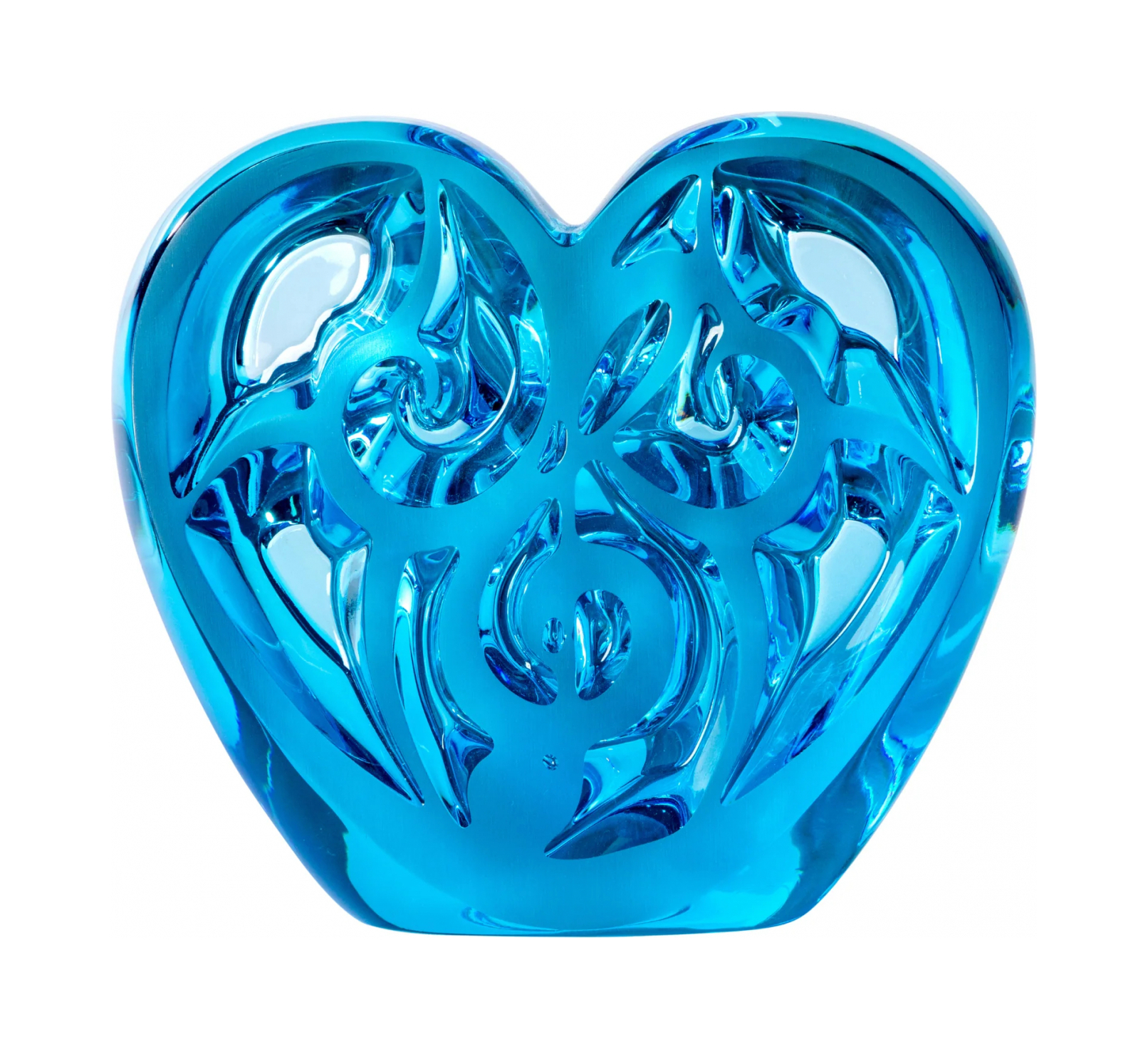 Статуэтка Music is Love синяя, хрусталь