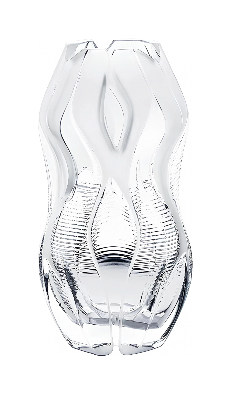 Ваза для цветов Manifesto 46 см прозрачная, хрусталь