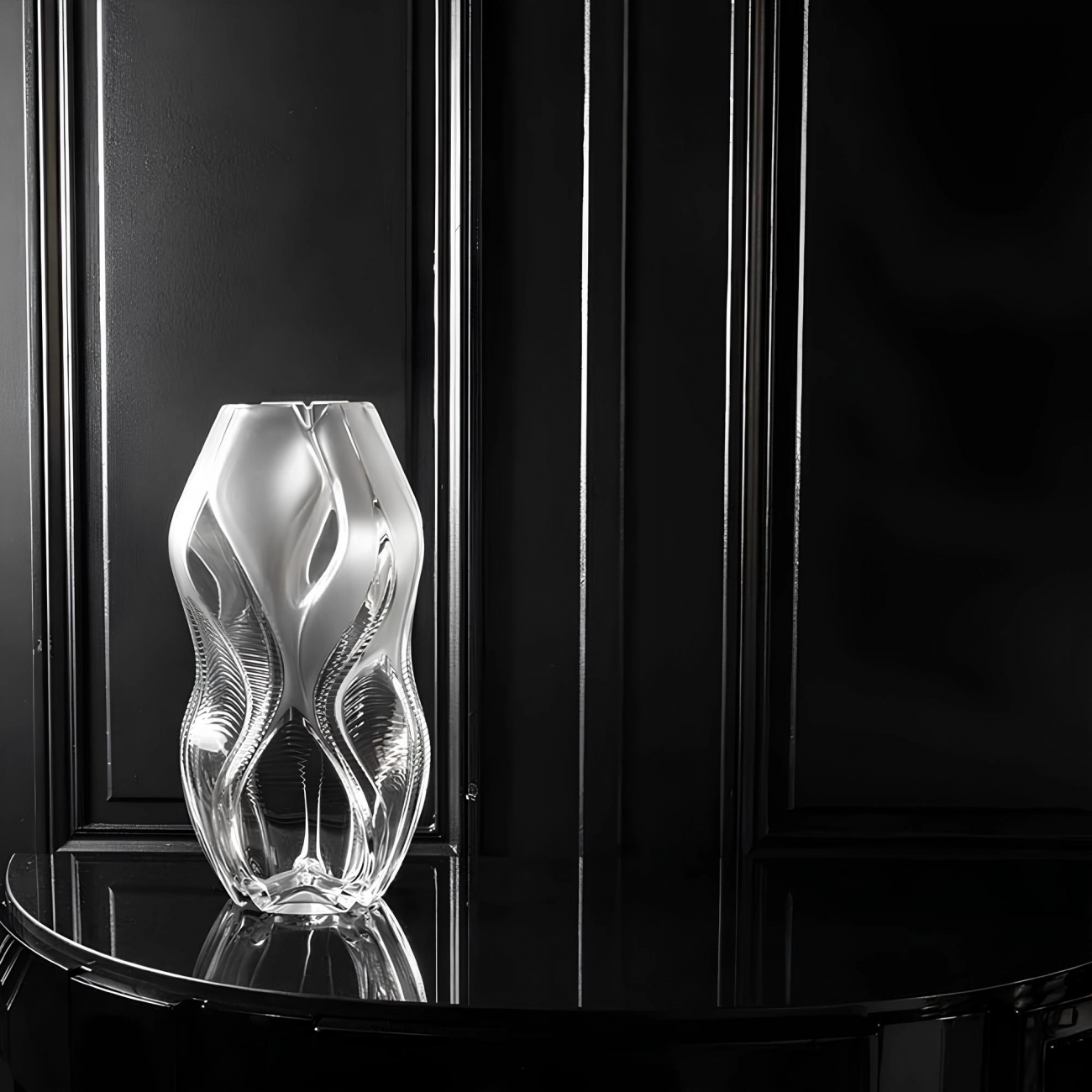 Ваза для цветов Manifesto 46 см прозрачная, хрусталь – 2