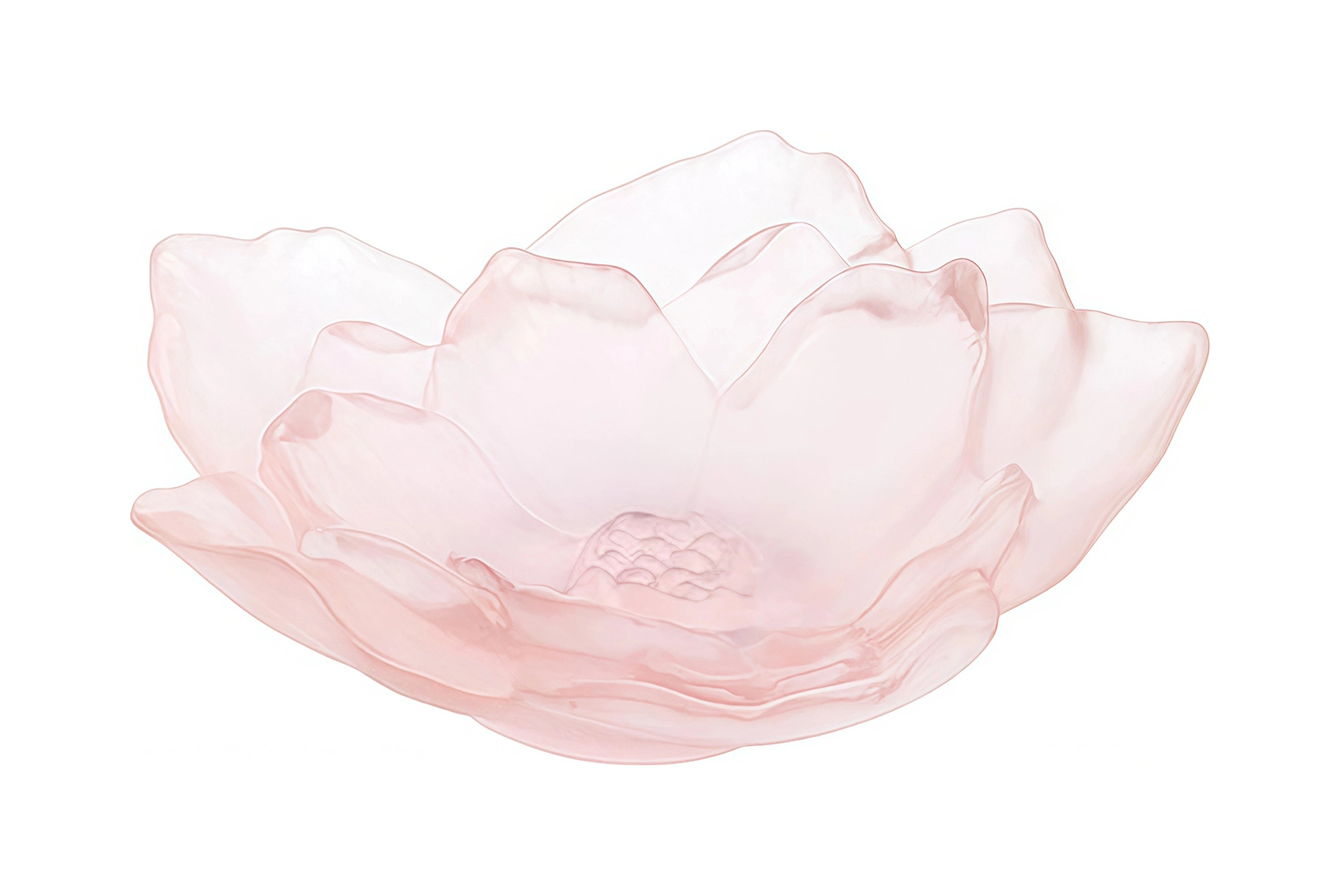 Чаша CAMELIA 13.5 см хрусталь розовая