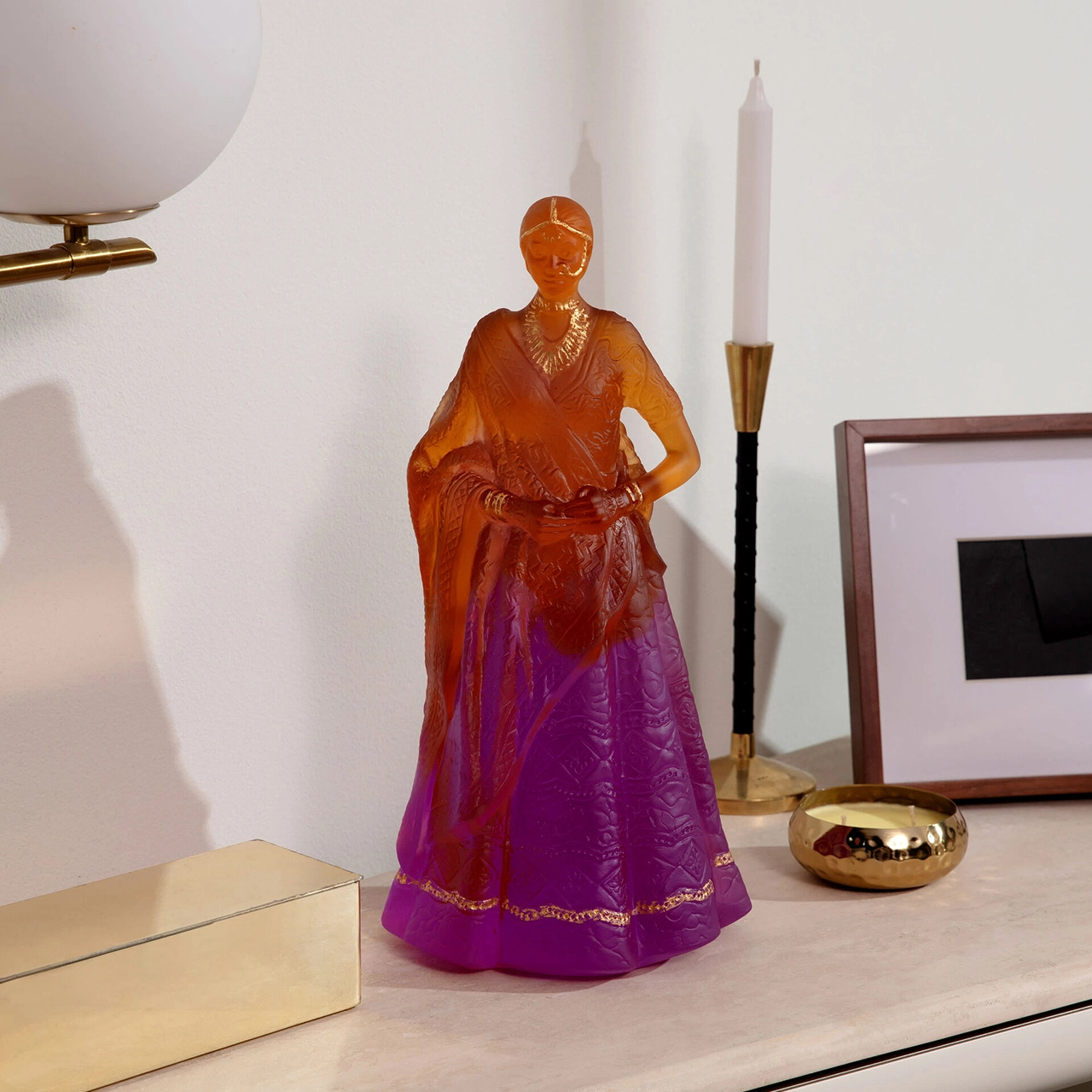 Скульптура RANI PADMINI 42.5 см хрусталь Daum 05879