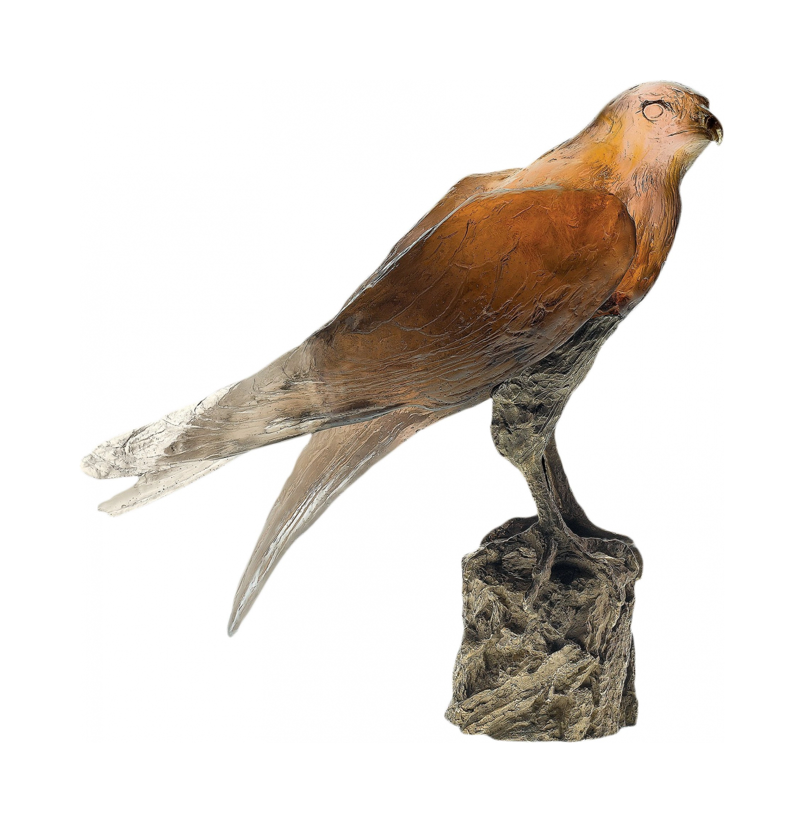 Скульптура FAUCON SAKER Сокол 43.5 см хрусталь Daum 05154