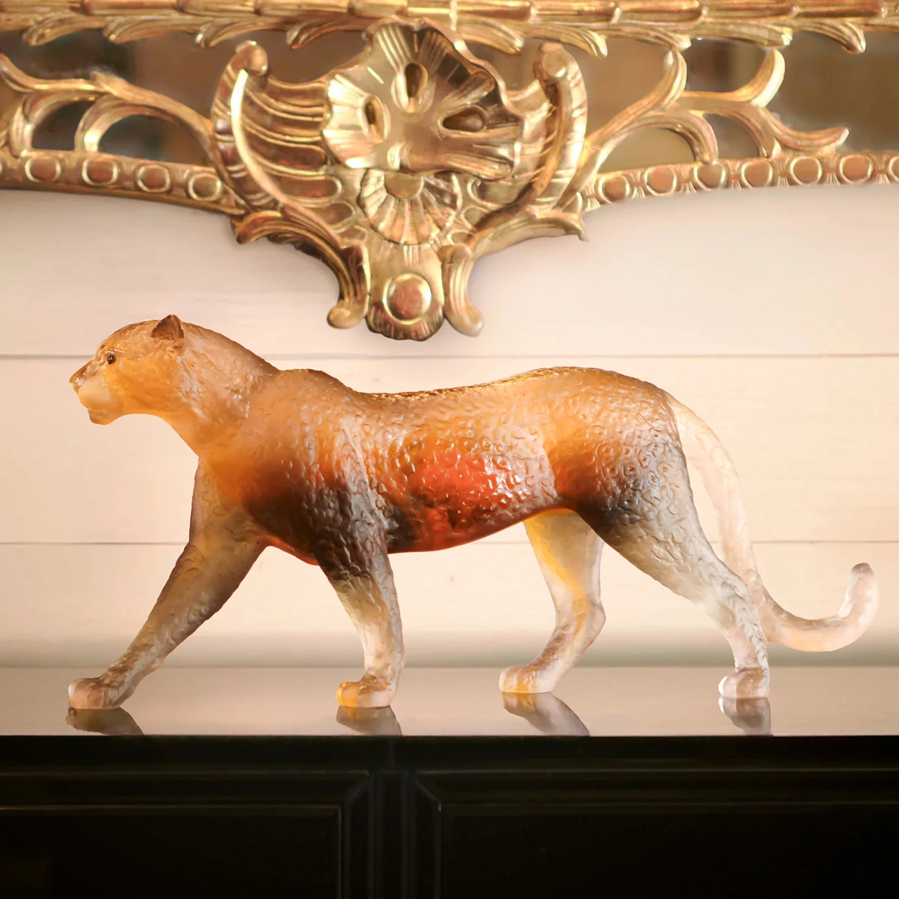 Скульптура JAIPUR PANTHER Пантера 25.5 см хрусталь – 2