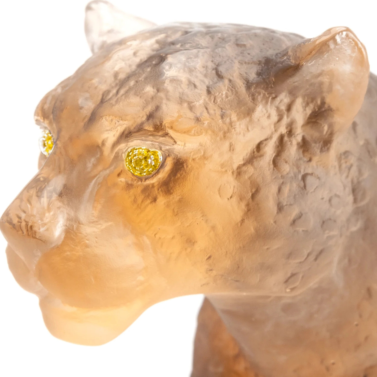 Скульптура JAIPUR PANTHER Пантера 25.5 см хрусталь Daum 05796-2
