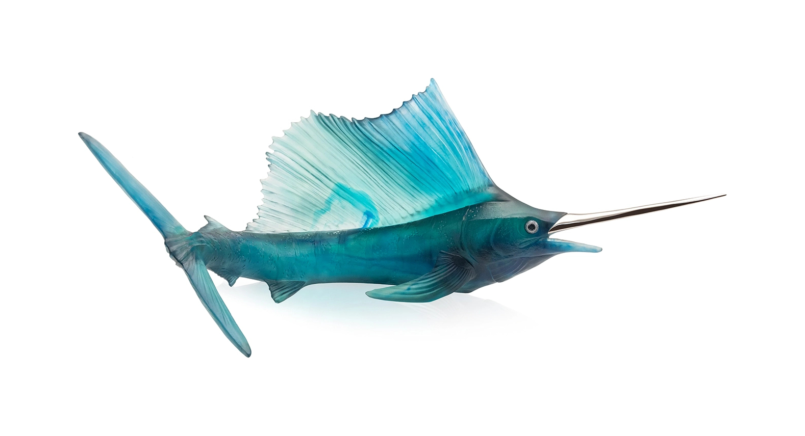 Скульптура MAYA EMPEROR SAILFISH 36 см хрусталь
