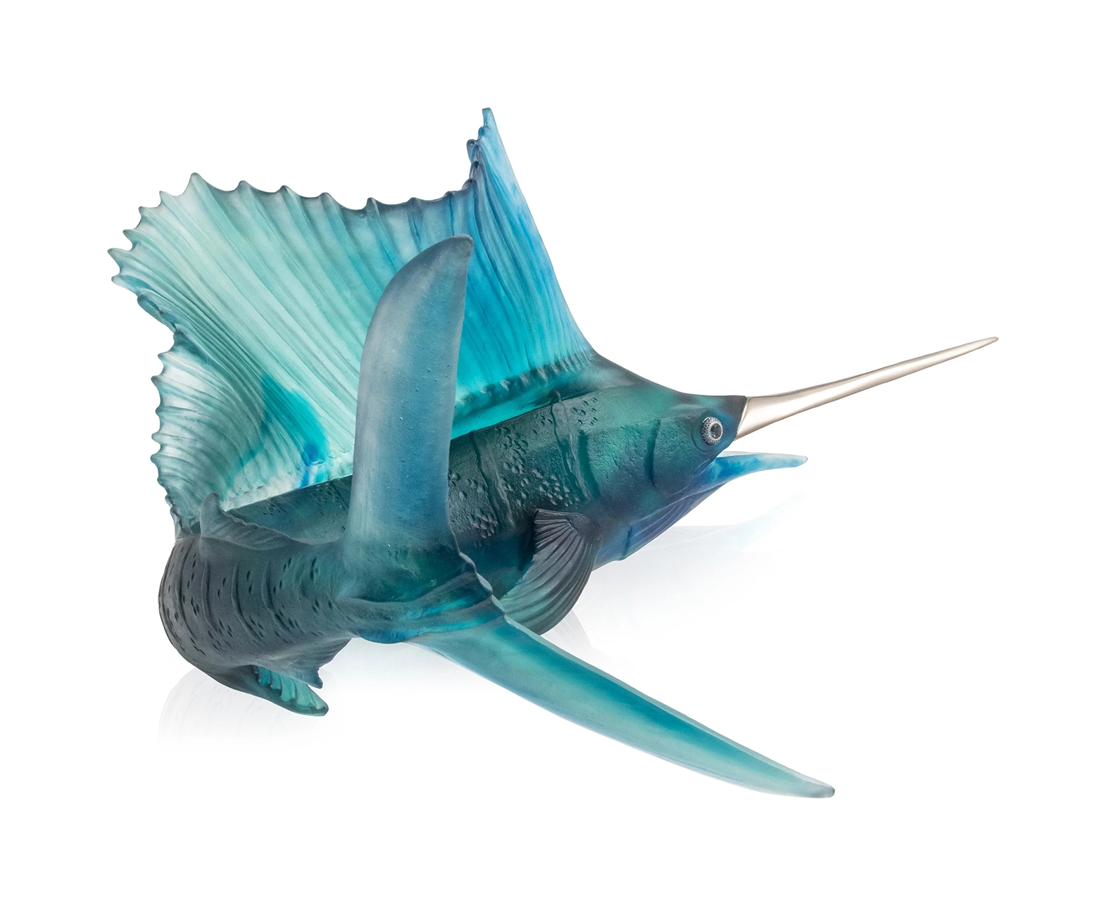 Скульптура MAYA EMPEROR SAILFISH 36 см хрусталь Daum 05825