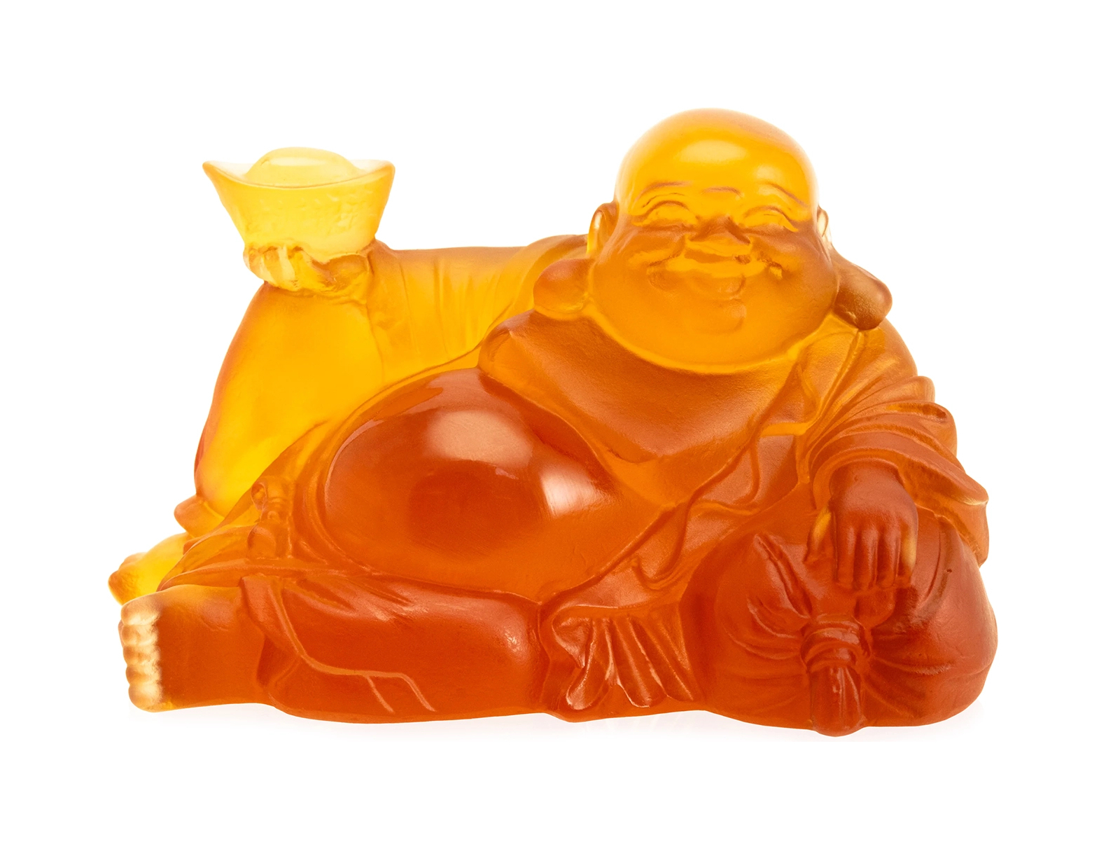 Скульптура HAPPY BUDDHA Смеющийся Будда 6.5 см хрусталь