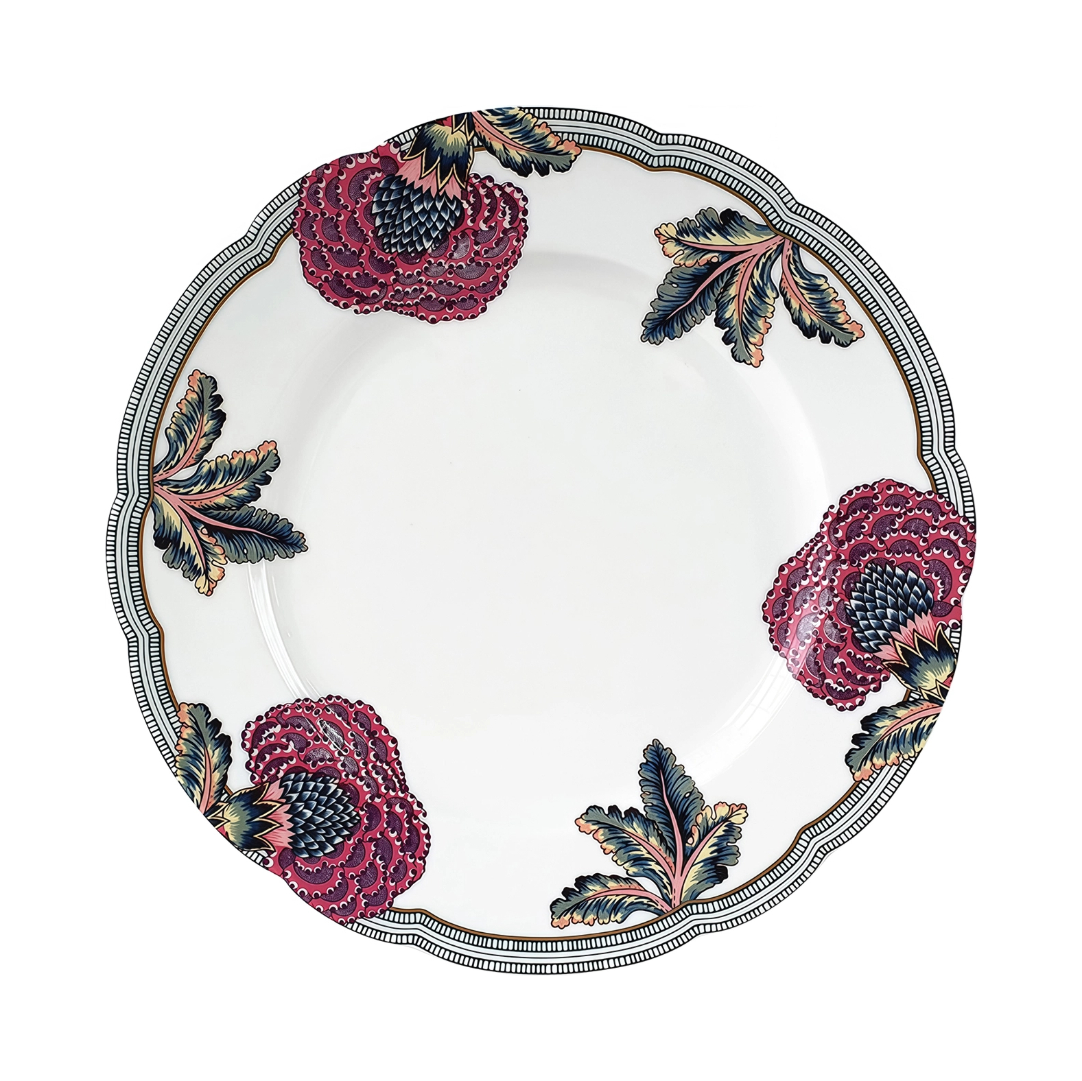 Набор тарелок обеденных BRAQUENIÉ 4 шт фарфор Bernardaud 2084/23577