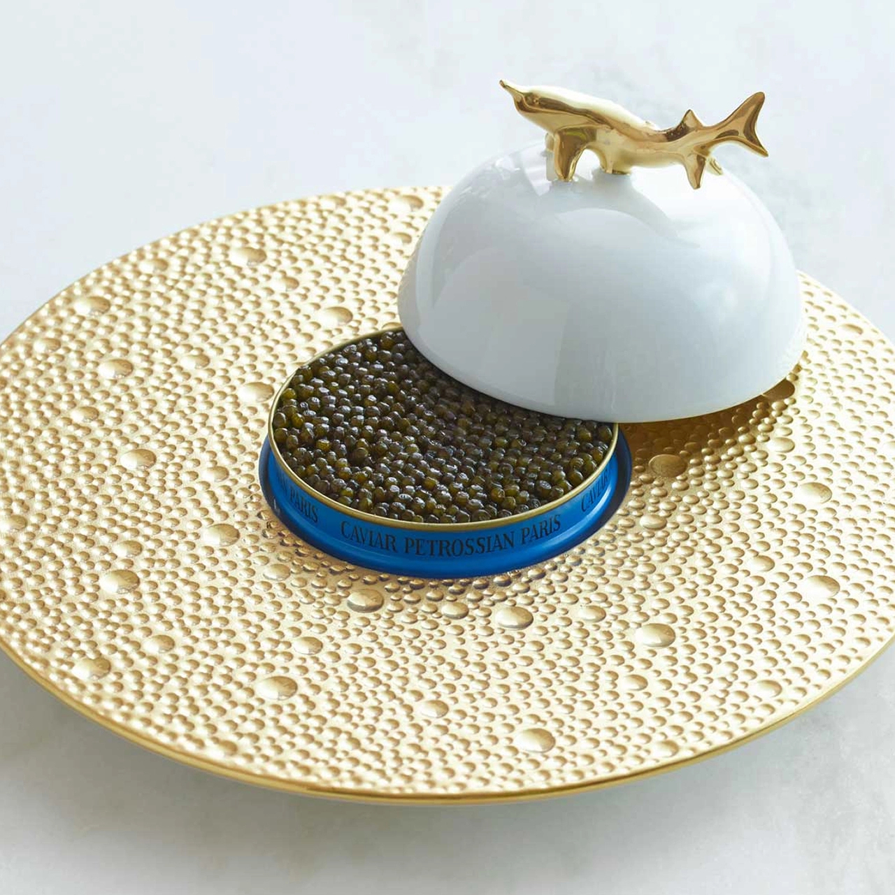 Икорница ECUME OR 18.5 см фарфор золото Bernardaud 0739/21898