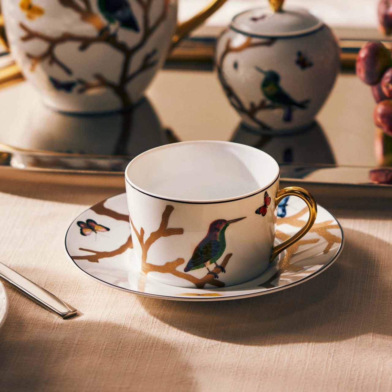 Набор из 2-х чашек с блюдцами AUX OISEAUX TOSCAN 270 мл фарфор Bernardaud 2488/83-2