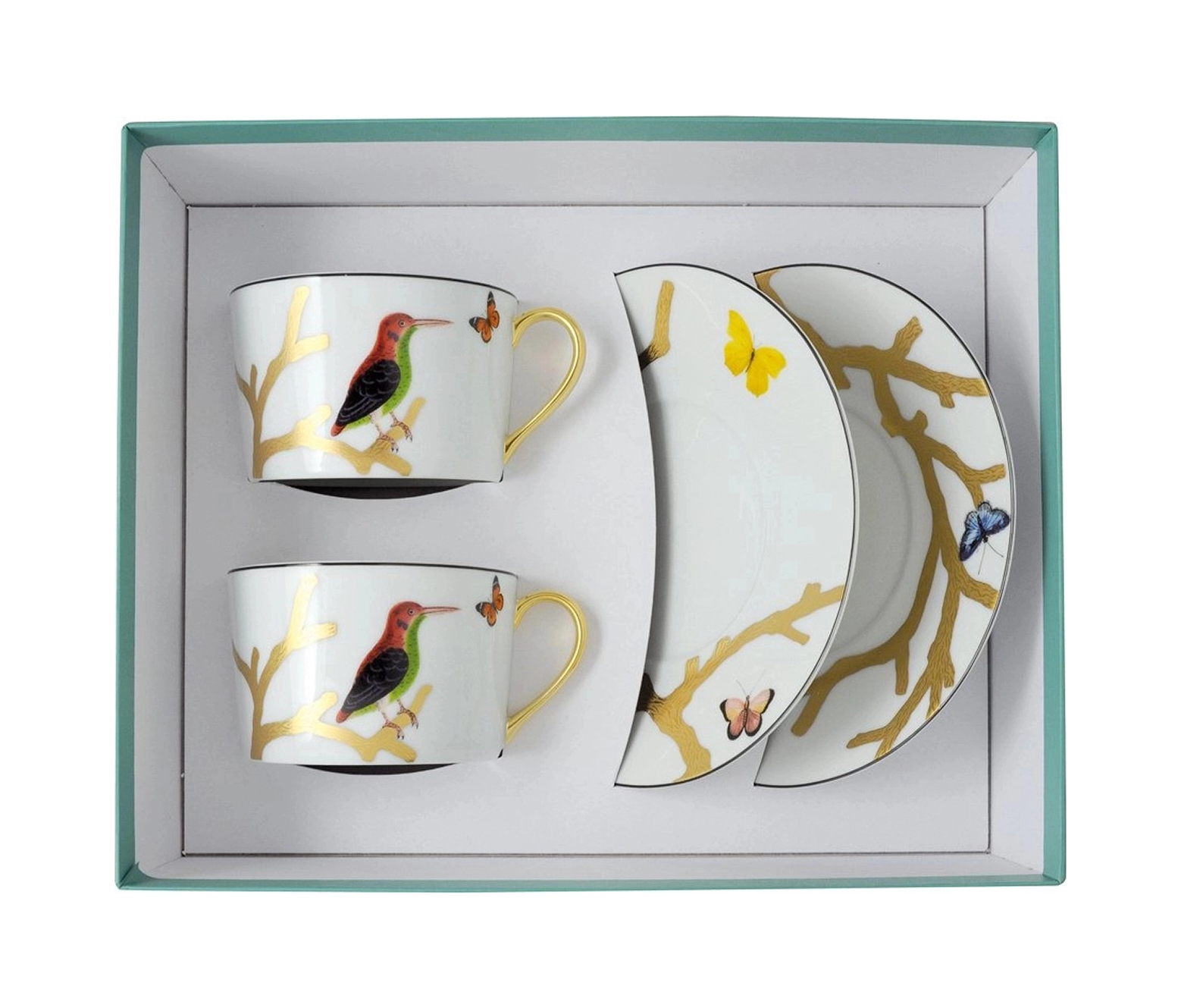 Набор из 2-х чашек с блюдцами AUX OISEAUX TOSCAN 270 мл фарфор Bernardaud 2488/83-2