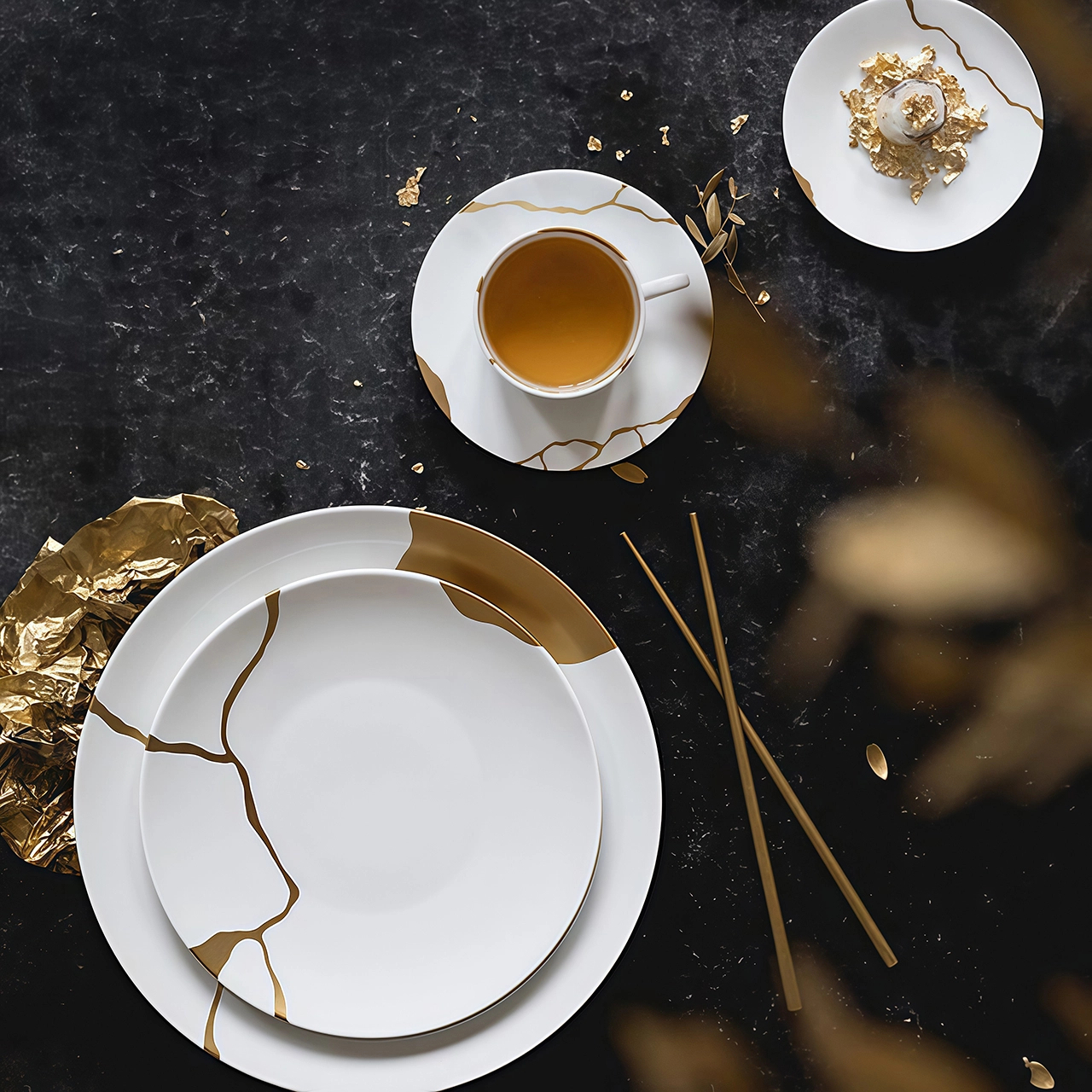 Набор из 2-х чашек с блюдцами Bernardaud 1095/21420