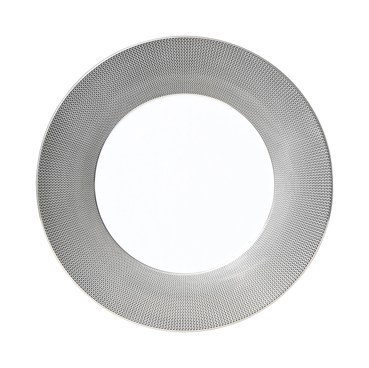 Тарелка подстановочная MAILLE PLATINE 31 см фарфор платина