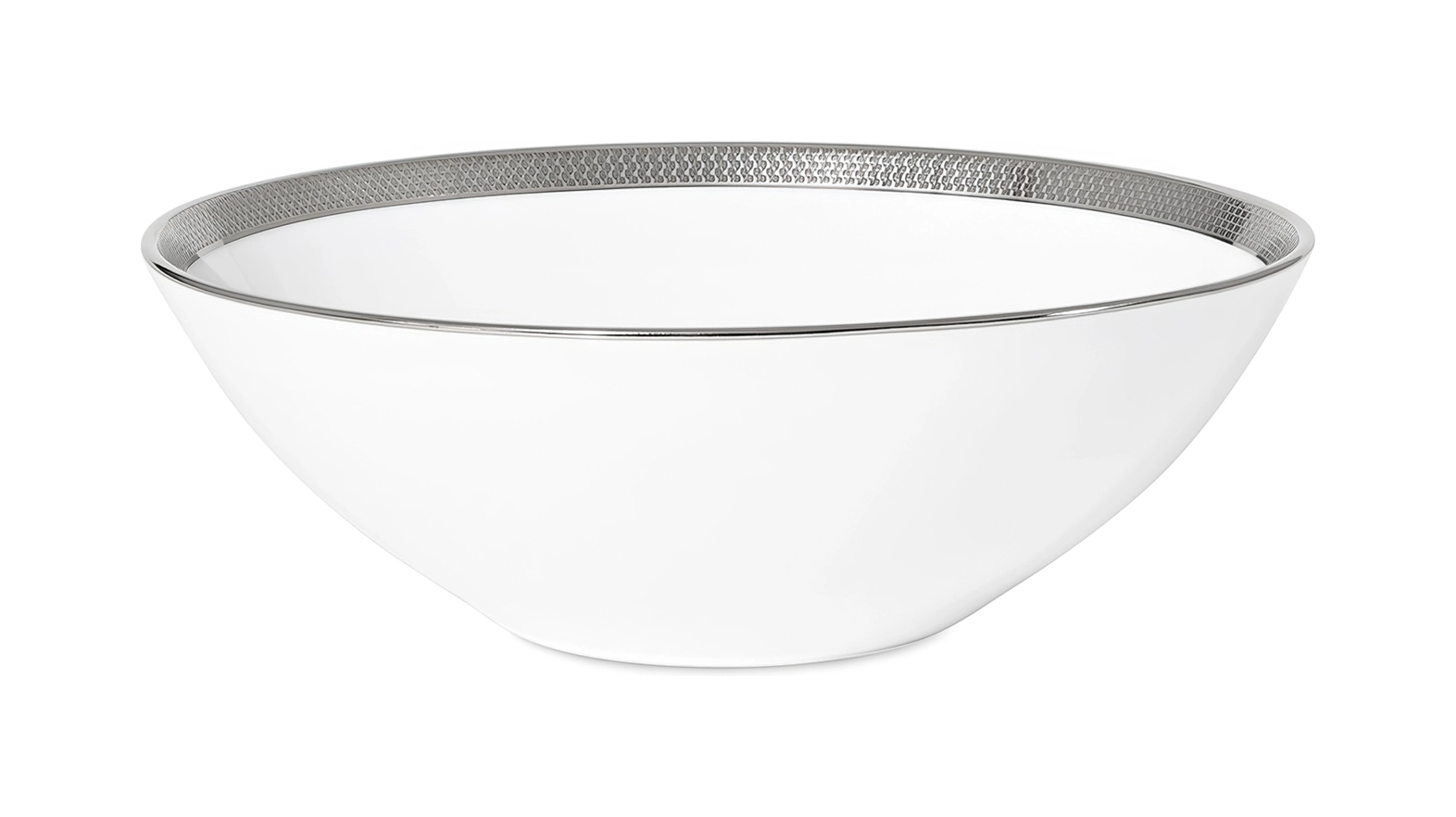 Тарелка для хлопьев MAILLE PLATINE 16.5 см фарфор платина Bernardaud 2620/24675