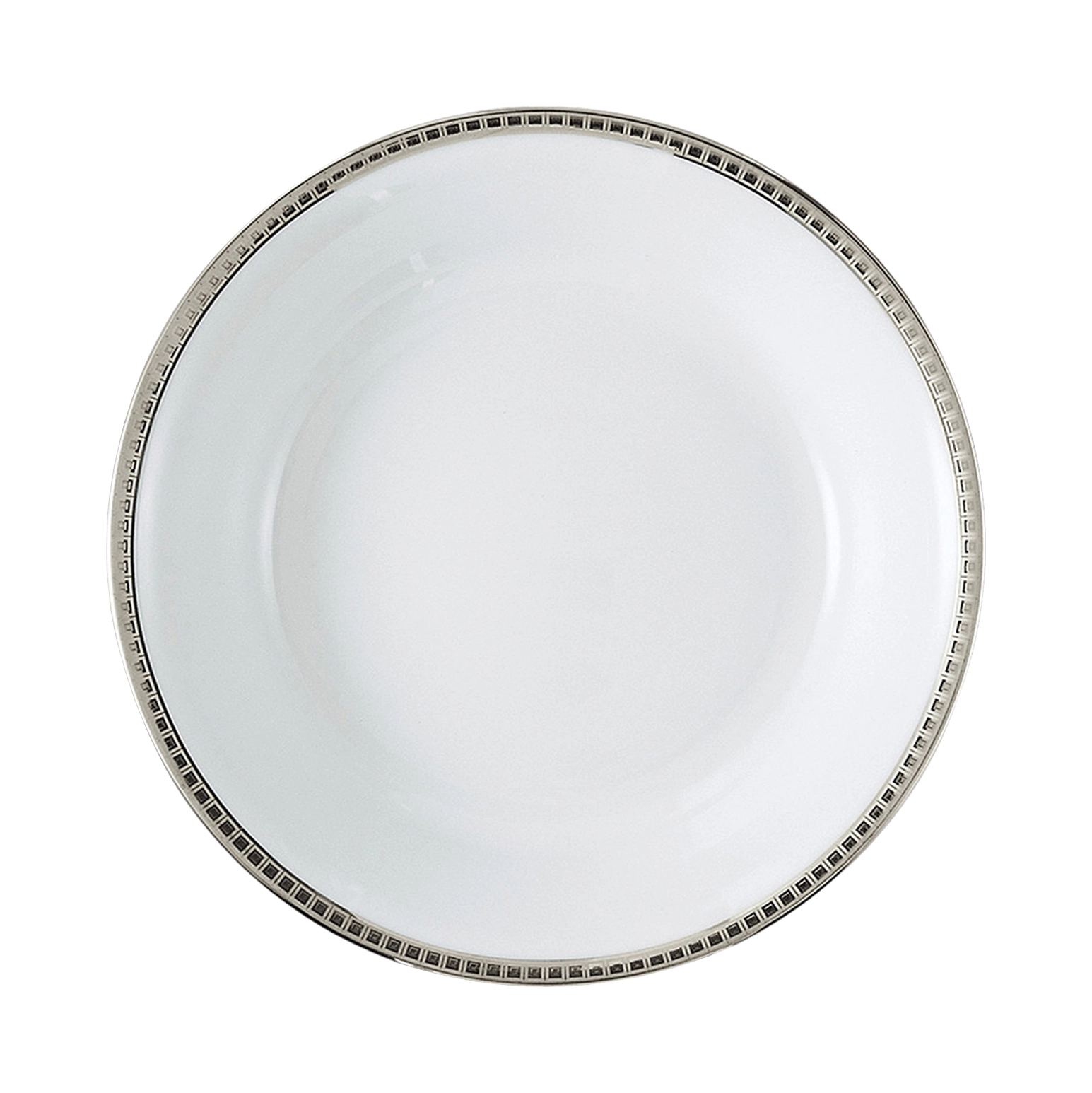 Блюдо сервировочное ATHENA PLATINE 24 см фарфор платина Bernardaud 0448/53