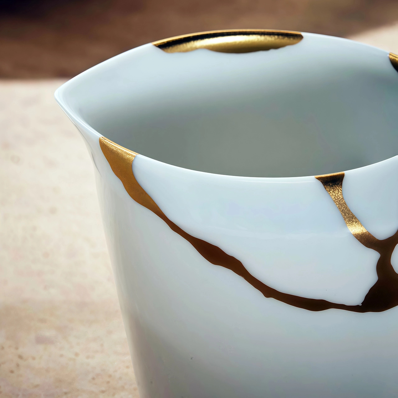 Молочник KINTSUGI 80 мл фарфор белый с золотом Bernardaud 1095/8179