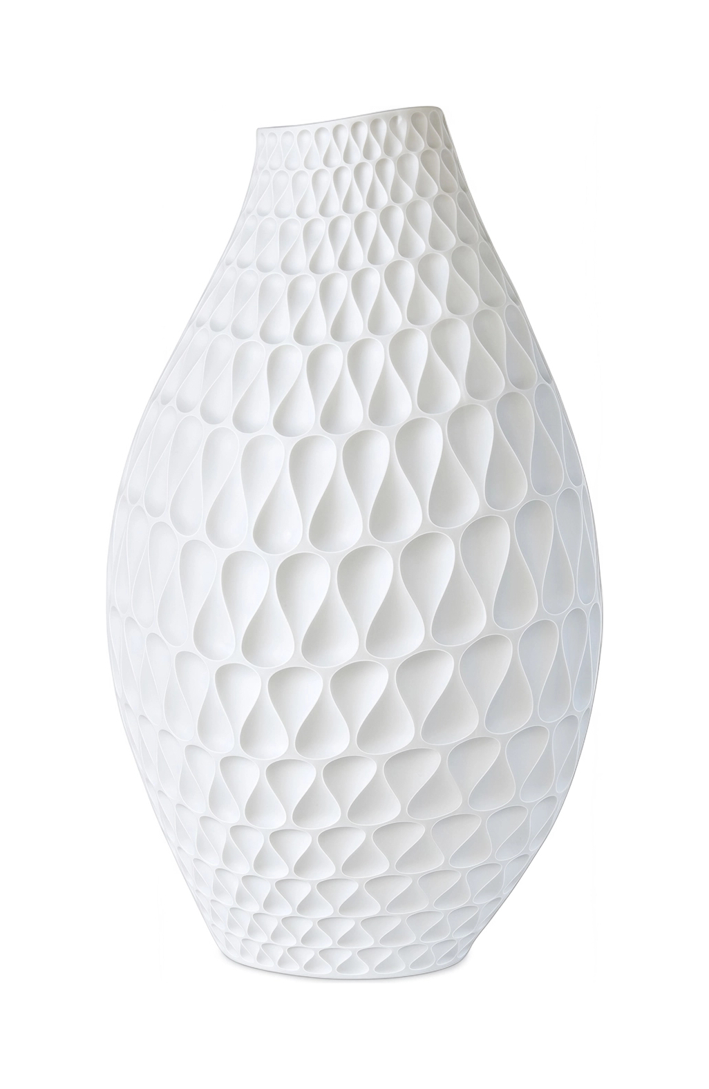 Ваза для цветов Bernardaud LEGENDE Organic shape 30 см фарфор белая