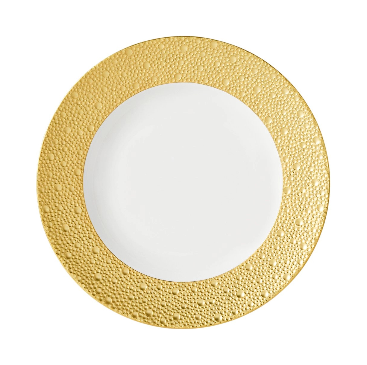 Тарелка суповая Bernardaud ECUME OR 23 см фарфор золото