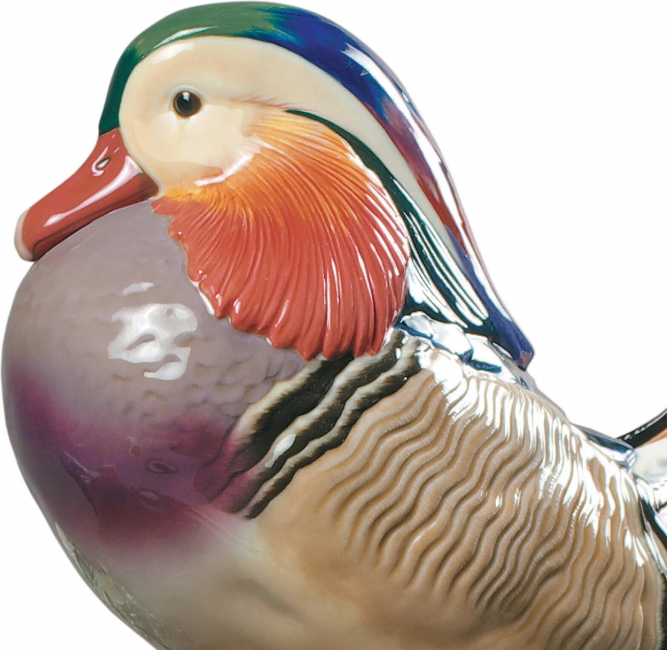 Статуэтка Утки-мандаринки 34х34 см фарфор Lladro 01001979