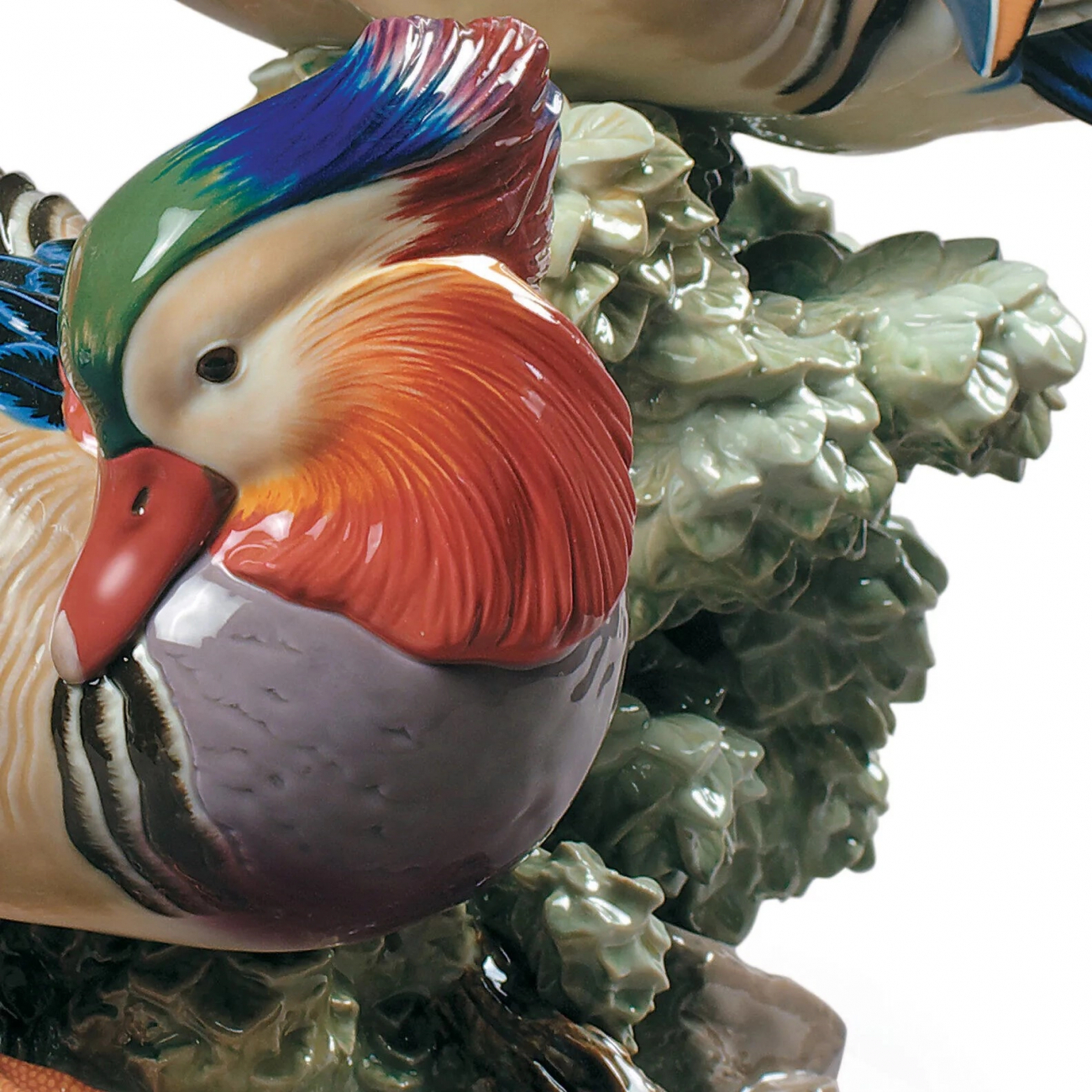 Статуэтка Утки-мандаринки 34х34 см фарфор Lladro 01001979