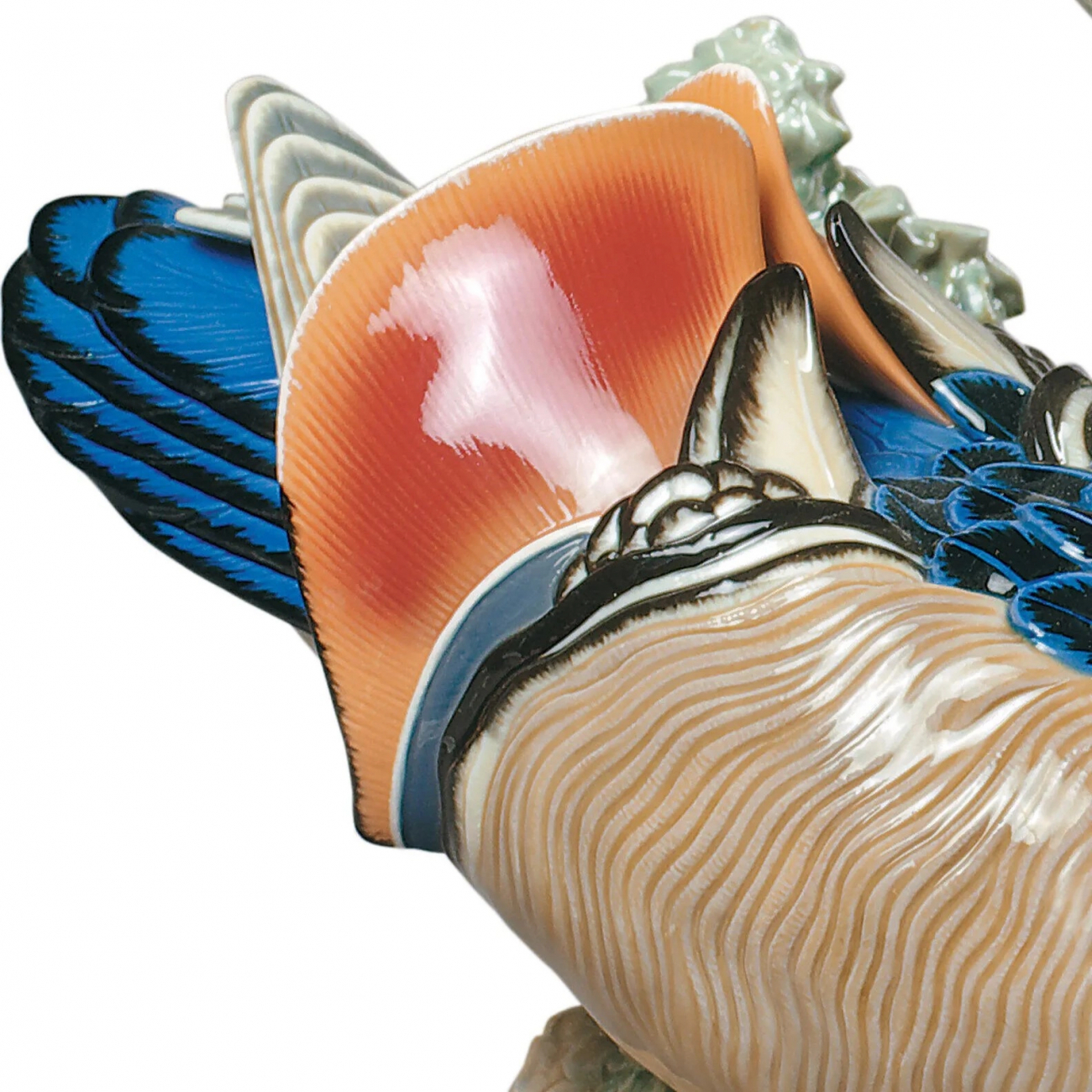 Статуэтка Утки-мандаринки 34х34 см фарфор Lladro 01001979