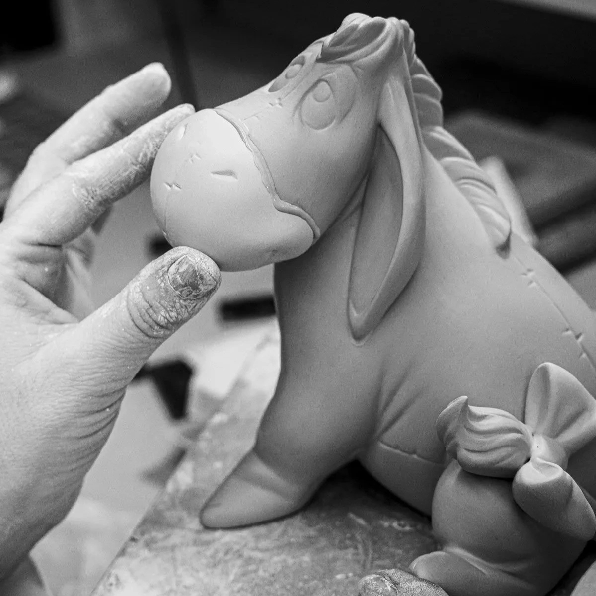 Статуэтка Ослик Иа 15 см фарфор Lladro 01009344