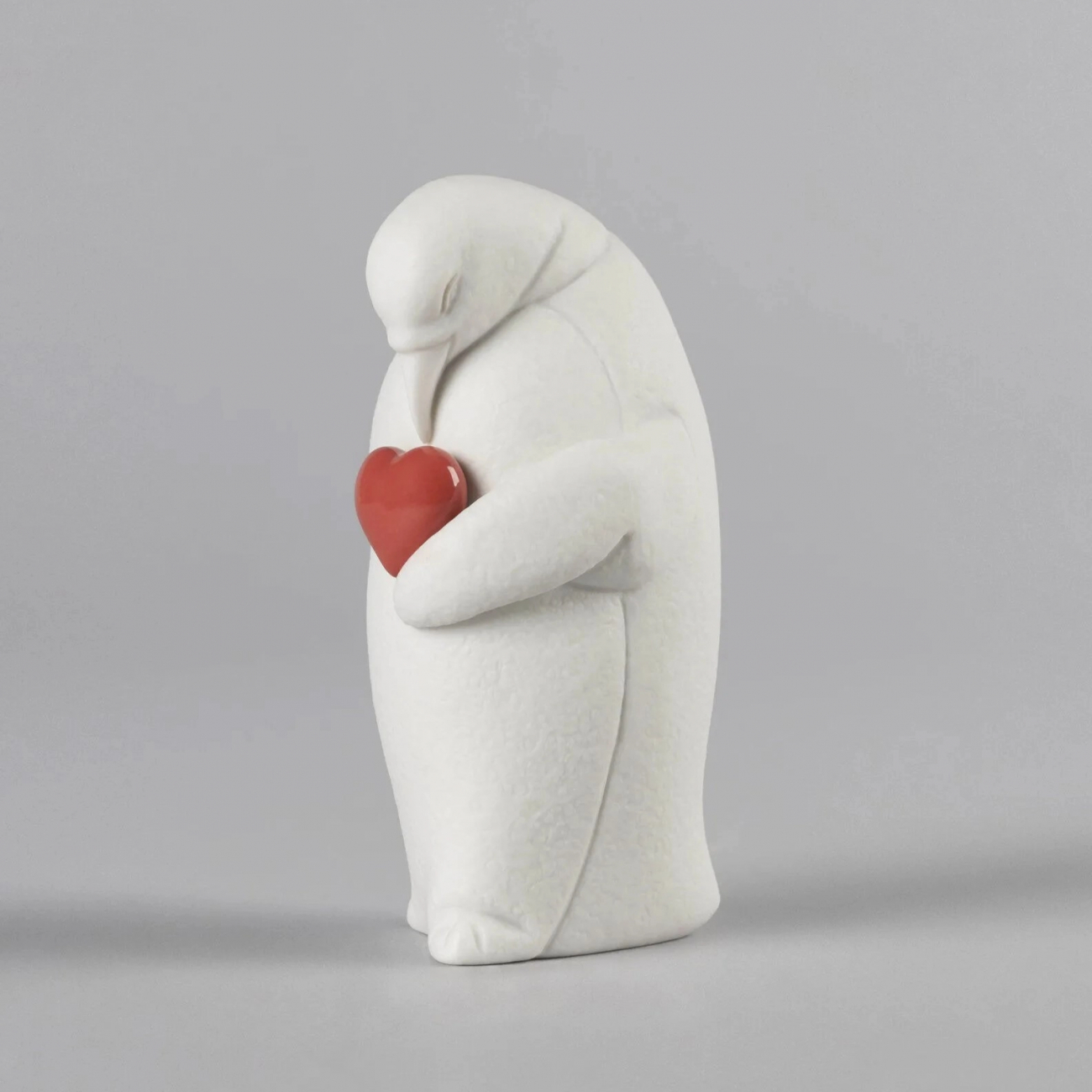 Статуэтка Пингвин-защитник 11 см белая, фарфор Lladro 01009439