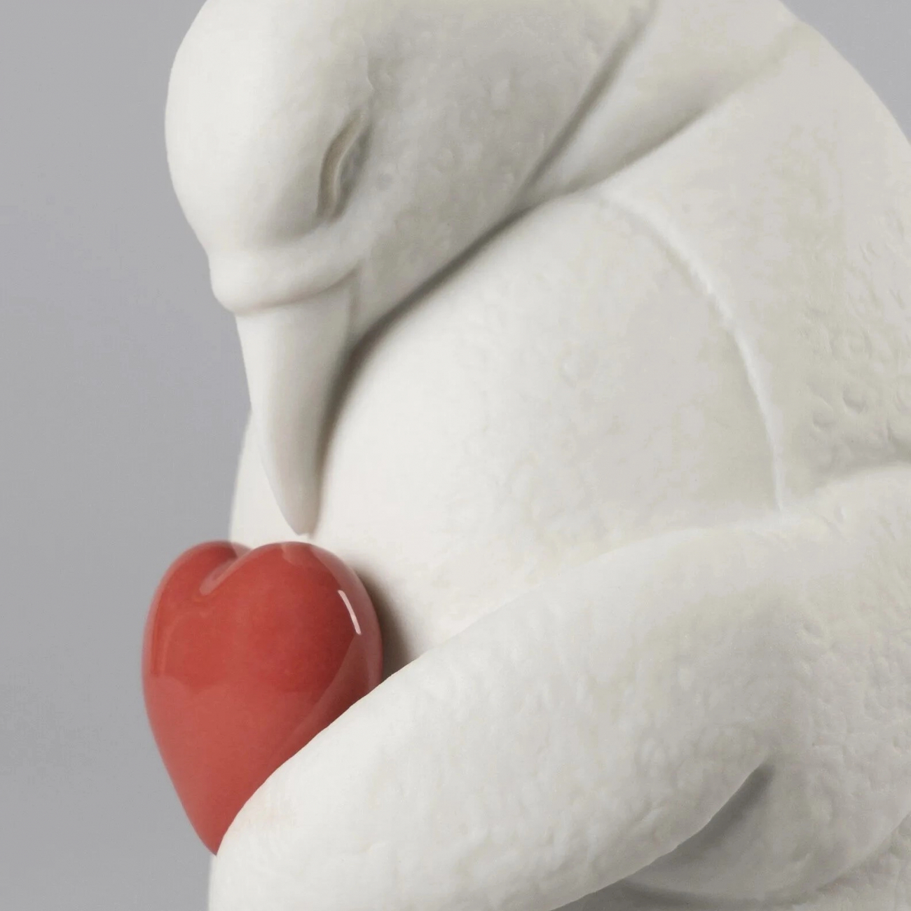 Статуэтка Пингвин-защитник 11 см белая, фарфор Lladro 01009439