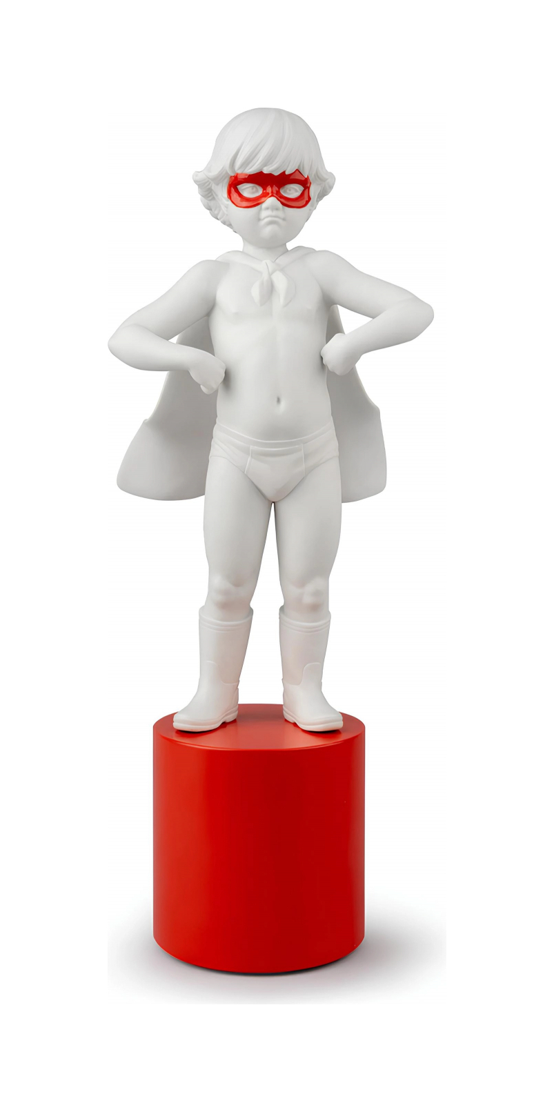 Статуэтка Мальчик-супергерой 37 см фарфор