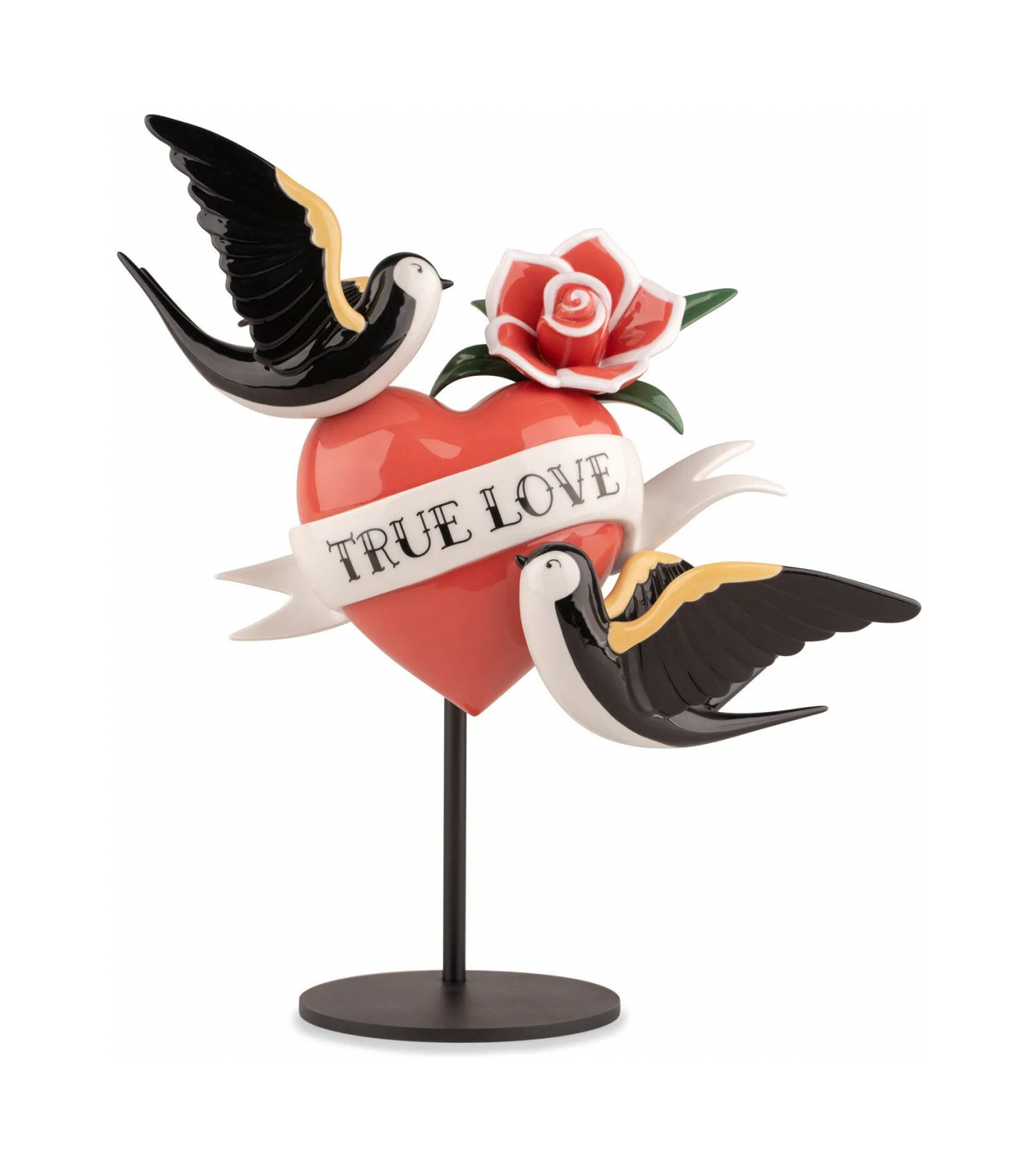 Статуэтка Настоящая любовь 31х15 см фарфор