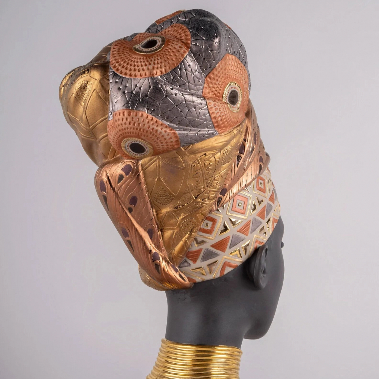 Статуэтка Душа Африки 45 см фарфор Lladro 01009554