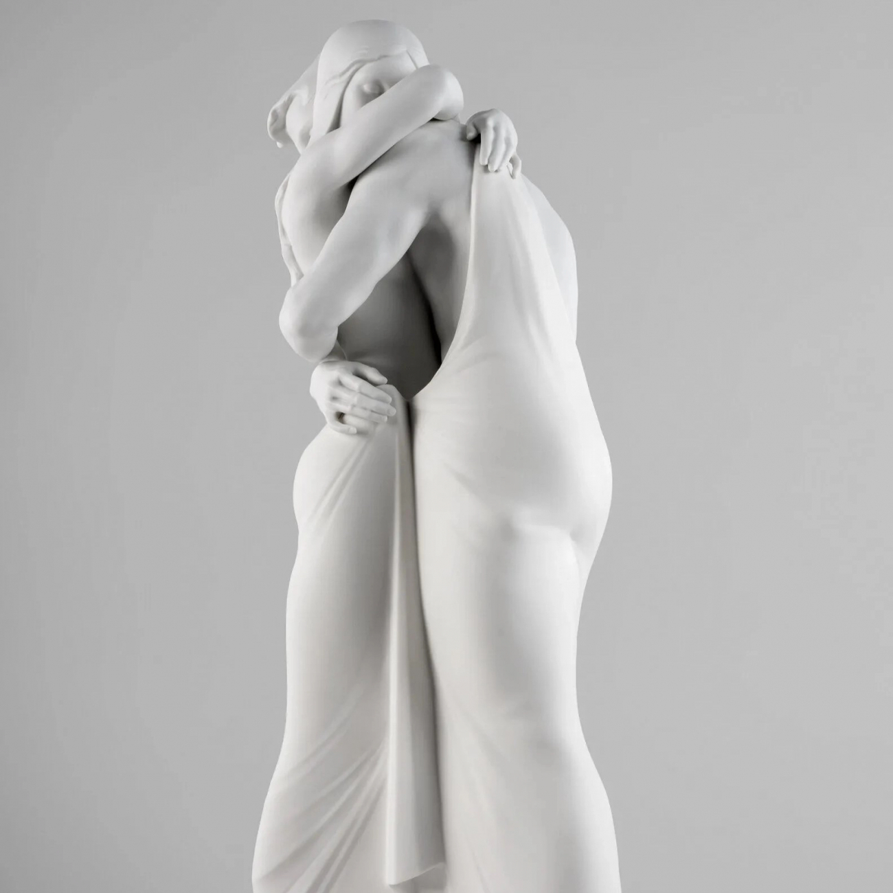 Статуэтка Только ты и я 49 см белая, фарфор Lladro 01009558