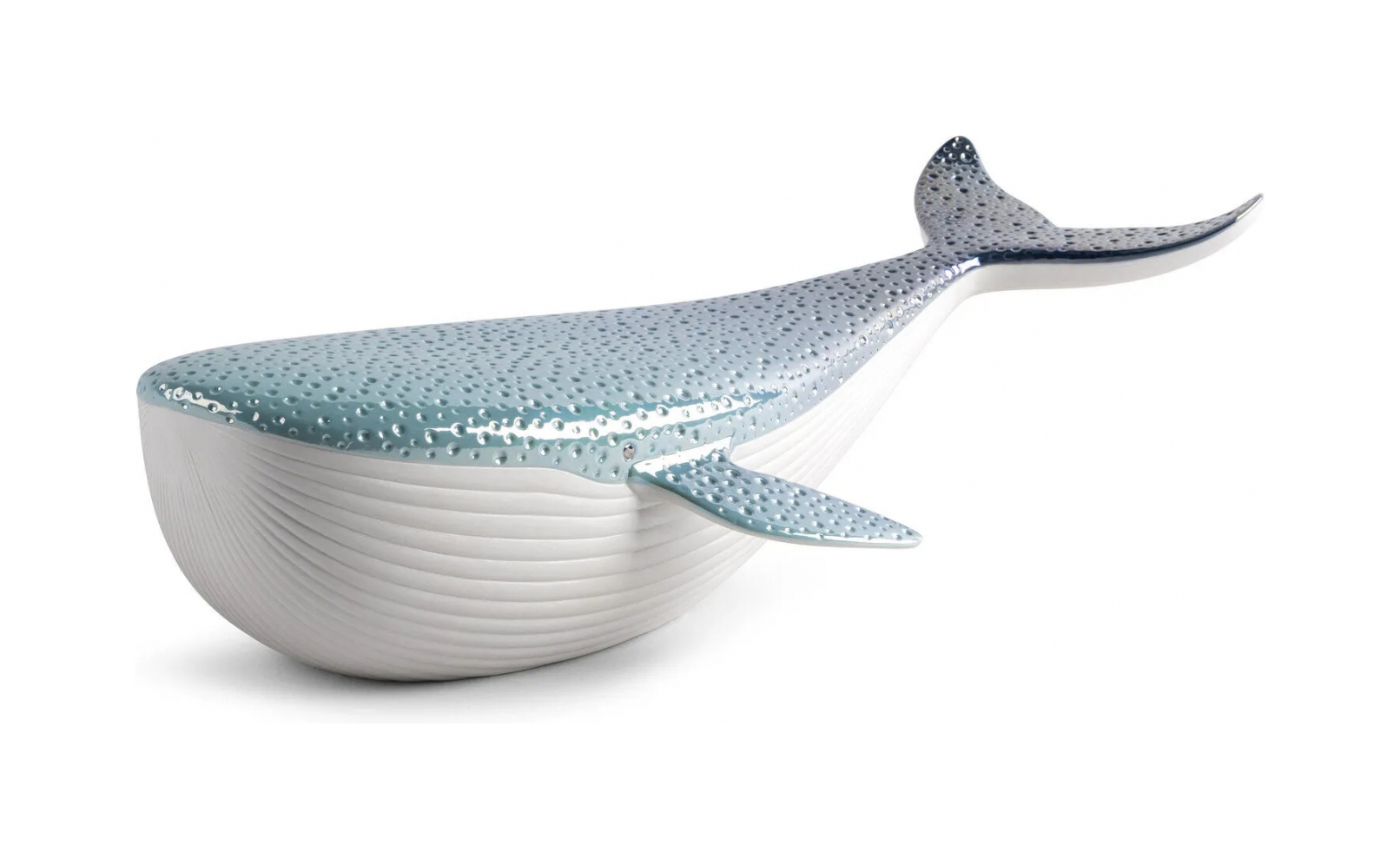 Статуэтка Кит голубой, фарфор