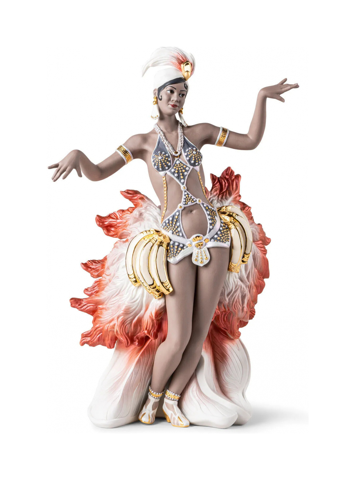 Статуэтка Эбеновая богиня 52 см фарфор