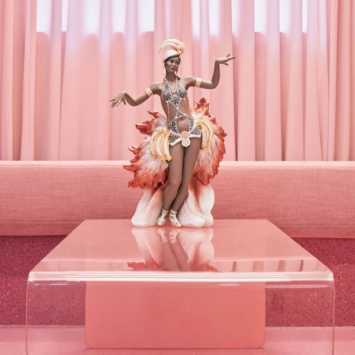 Статуэтка Эбеновая богиня 52 см фарфор – 2