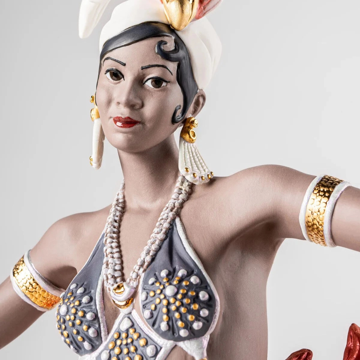 Статуэтка Эбеновая богиня 52 см фарфор Lladro 01009699