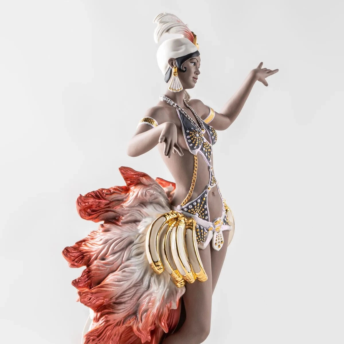 Статуэтка Эбеновая богиня 52 см фарфор Lladro 01009699